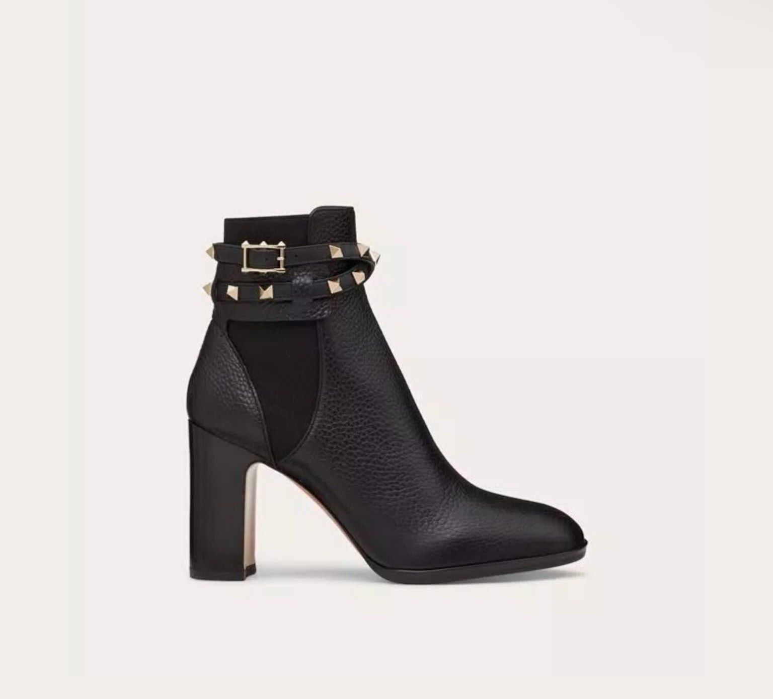 Valentino Rockstud leather ankle boots SIZE 35.5