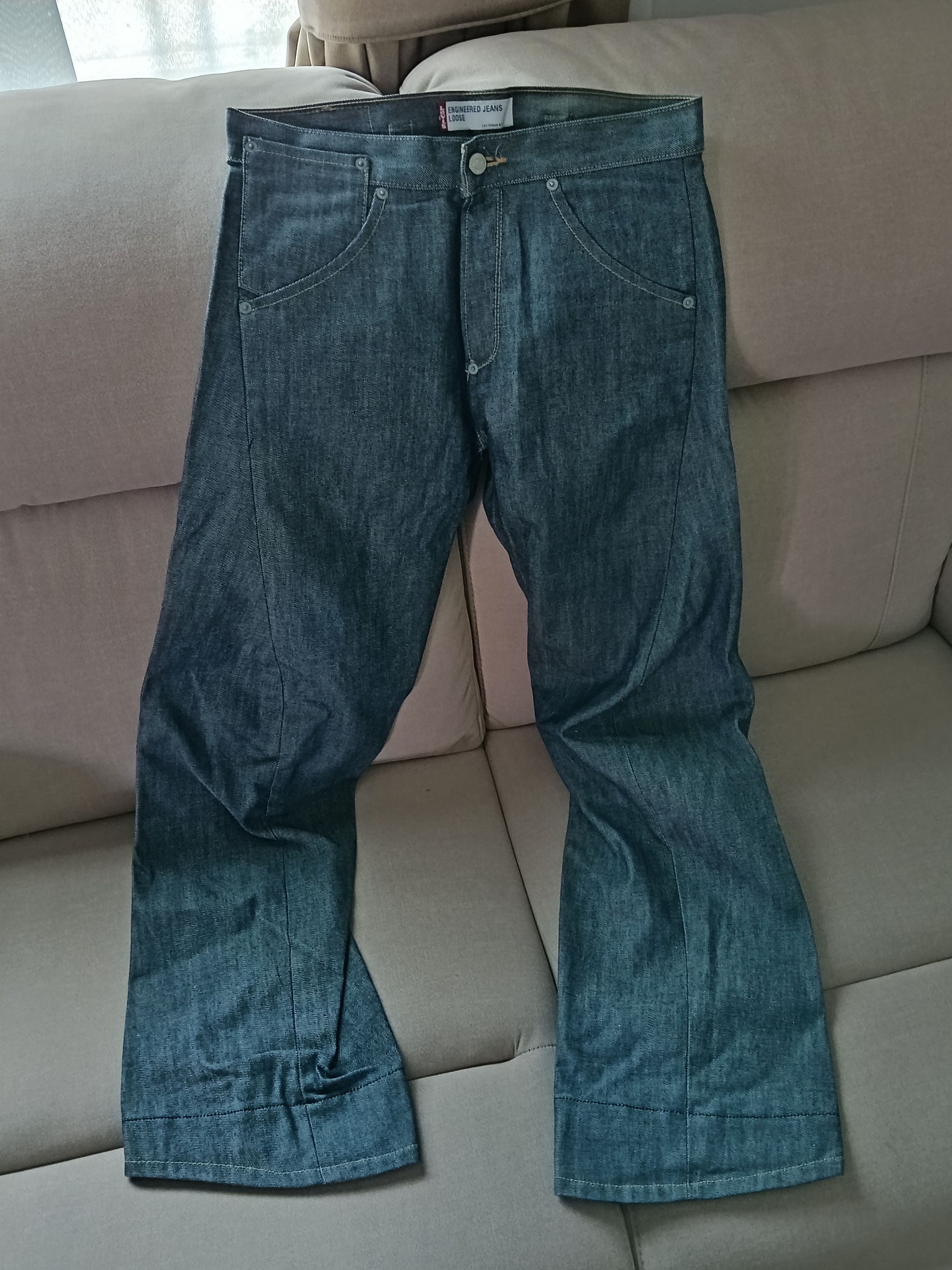 Levi's Levis Engineered Jeans Buckle Back Tag W29 Actual 31 Size US 31 - 1 Thumbnail