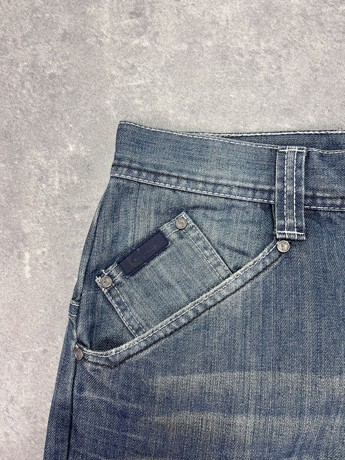 Karl Kani Karl Kani Big Pockets Embroidered Baggy Denim Jeans 32 Size US 32 / EU 48 - 6 Thumbnail