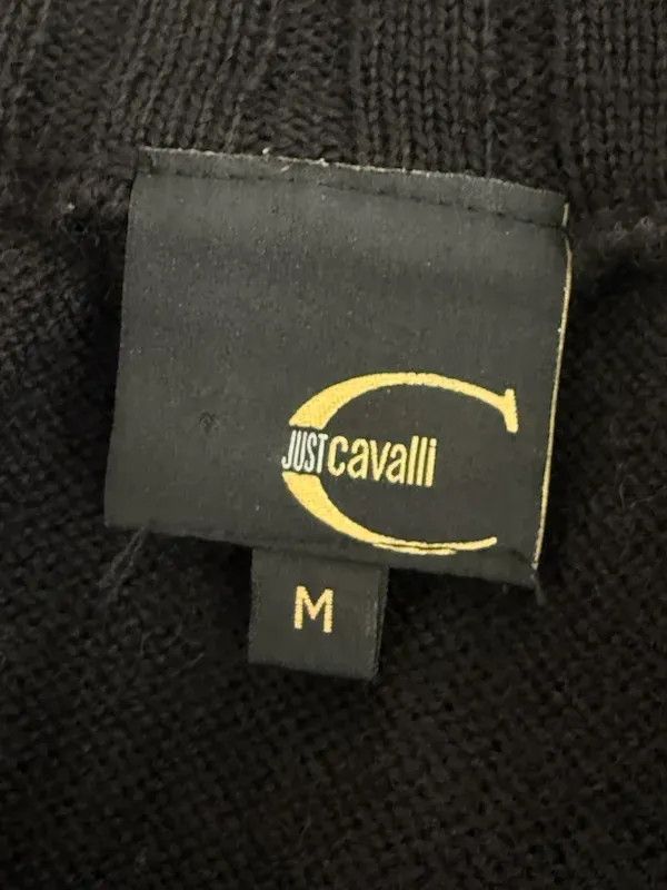 Just Cavalli Just Cavalli Cardigan Con Zip Lana Nero Uomo M Size US M / EU 48-50 / 2 - 4 Thumbnail