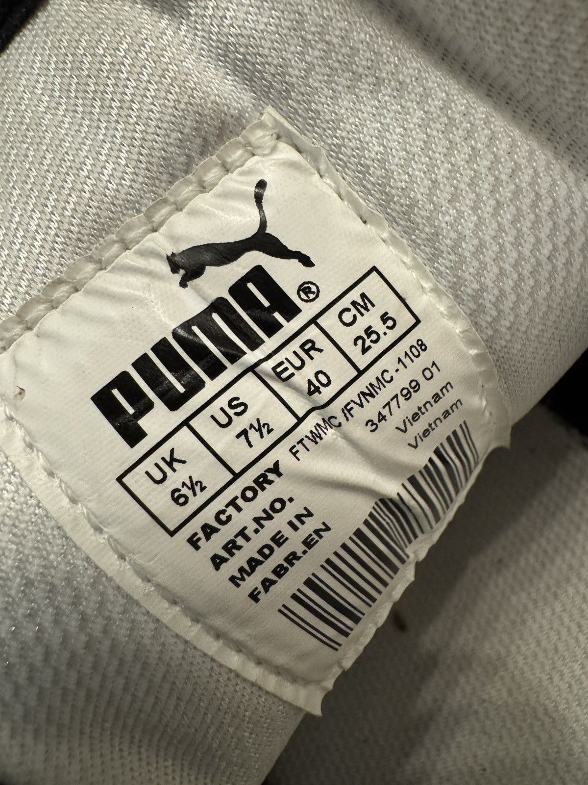 Maison MIHARA YASUHIRO × Puma Puma by Mihara Yasuhiro Low Sneakers Black leather size 40 Size US 7.5 / EU 40-41 - 15 Thumbnail