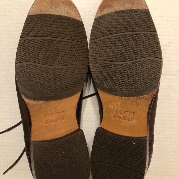 Johnston & Murphy JOHNSTON & MURPHY MEN'S LEATHER DRESS SHOES SIZE: 12 M Size US 12 / EU 45 - 7 Thumbnail