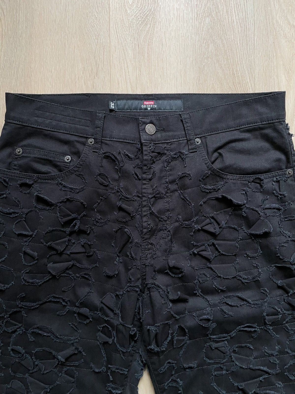 Griffin × Supreme Griffin 5 Pocket Jeans Size US 32 / EU 48 - 3 Thumbnail