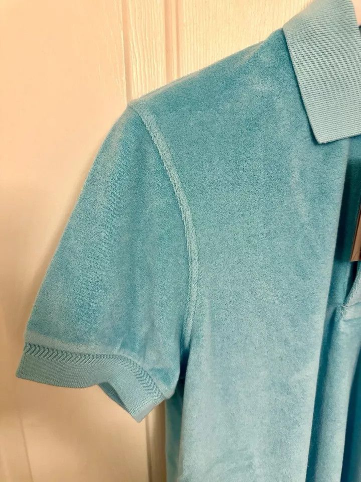 Tom Ford o1ebxxf0225 Polo Shirt in Light Blue Size US M / EU 48-50 / 2 - 7 Thumbnail