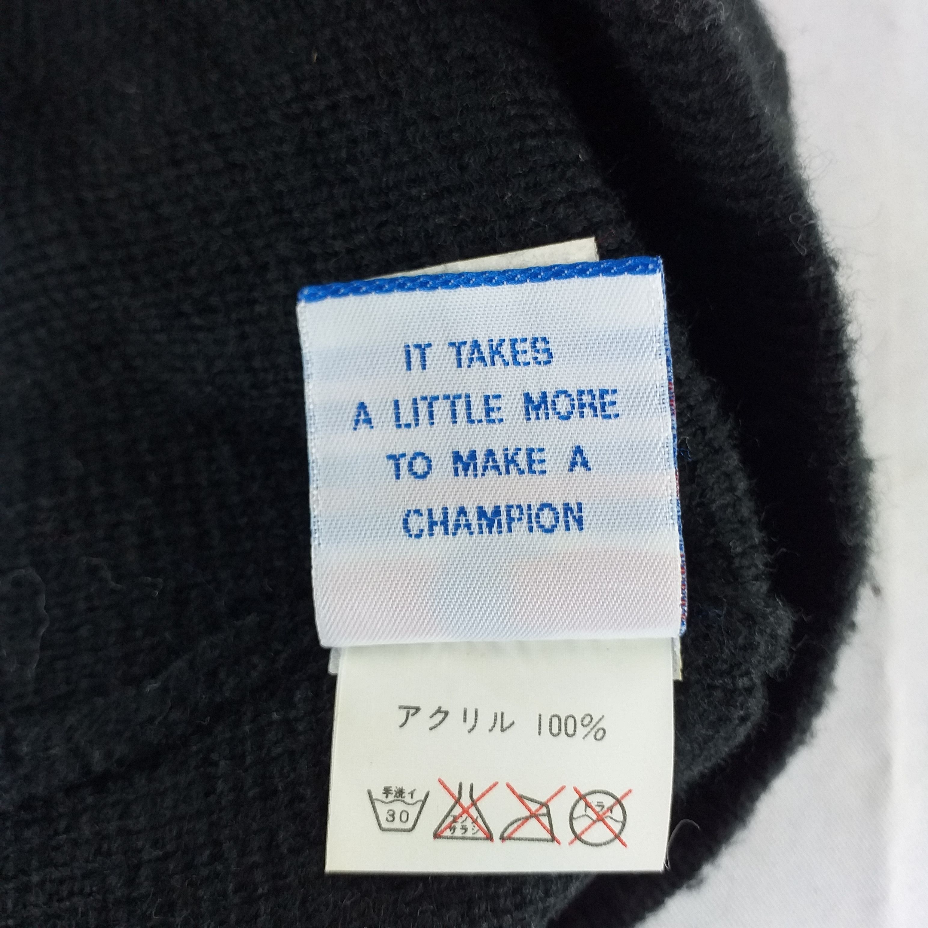 Japanese Brand Champions Embroidery Plain Snow Cap Hat Beanie BN294 Size ONE SIZE - 6 Thumbnail