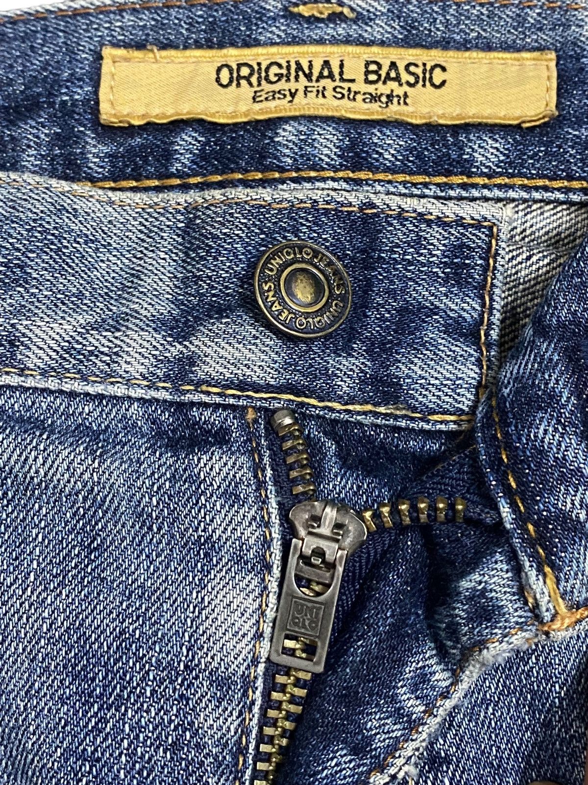 Japanese Brand Vtg Japanese Brand Uniqlo Faded Wash Distressed Loose Jeans Size US 36 / EU 52 - 11 Thumbnail