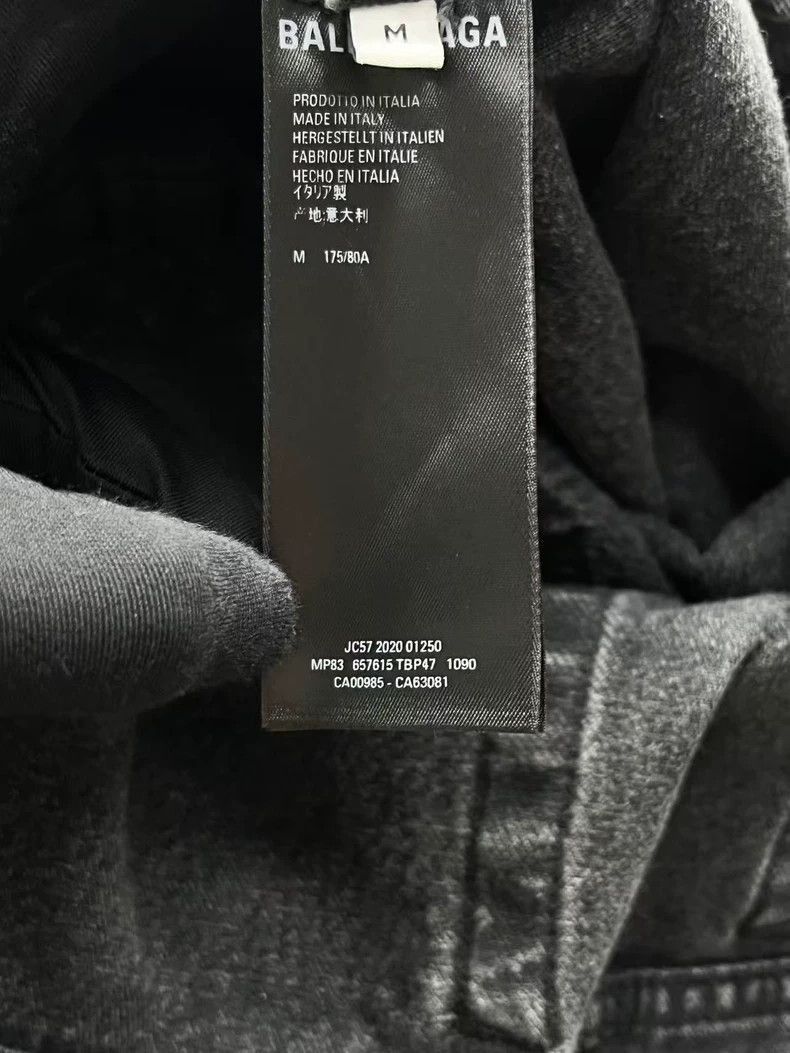 Balenciaga Balenciaga Black Waistband Lettering Jeans-2506 Size US 44 / EU 60 - 6 Thumbnail