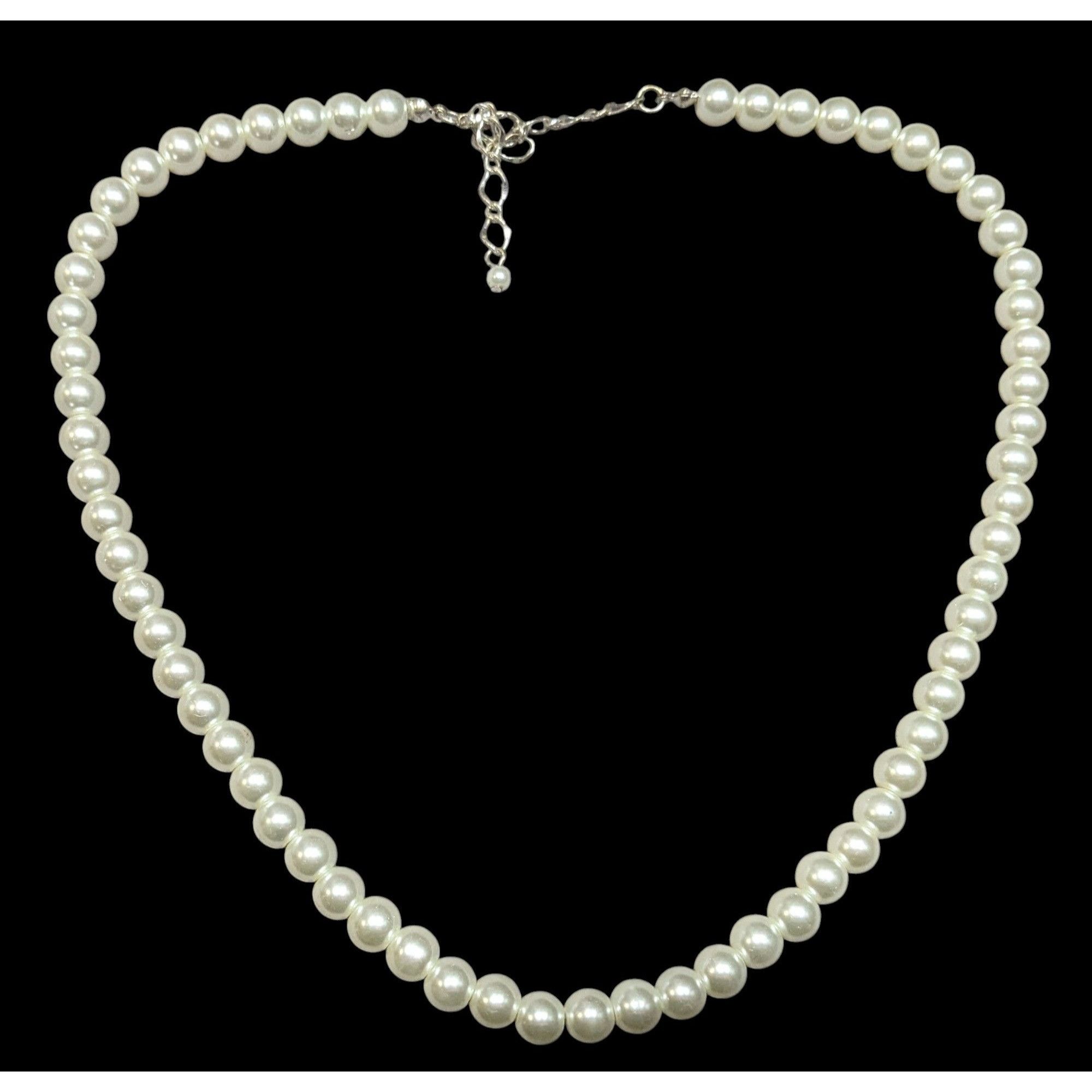 Other Classic Elegant Adjustable Faux Pearl Necklace Size ONE SIZE - 1 Thumbnail