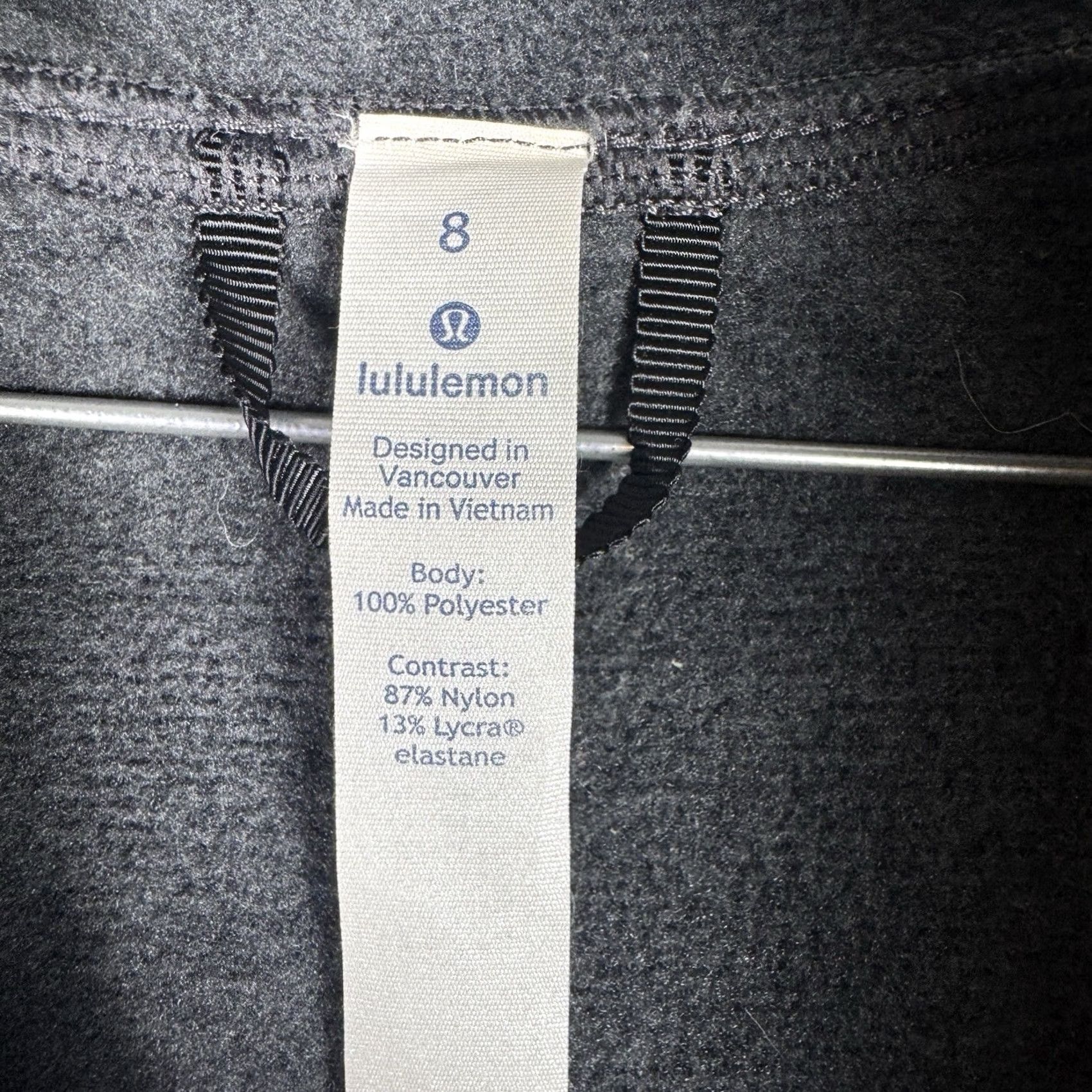 Lululemon Lululemon Hoodie Womens 8 Fleece 1/2 Zip Pullover Activewear C5 Gym Shirt Size M / US 6-8 / IT 42-44 - 7 Thumbnail