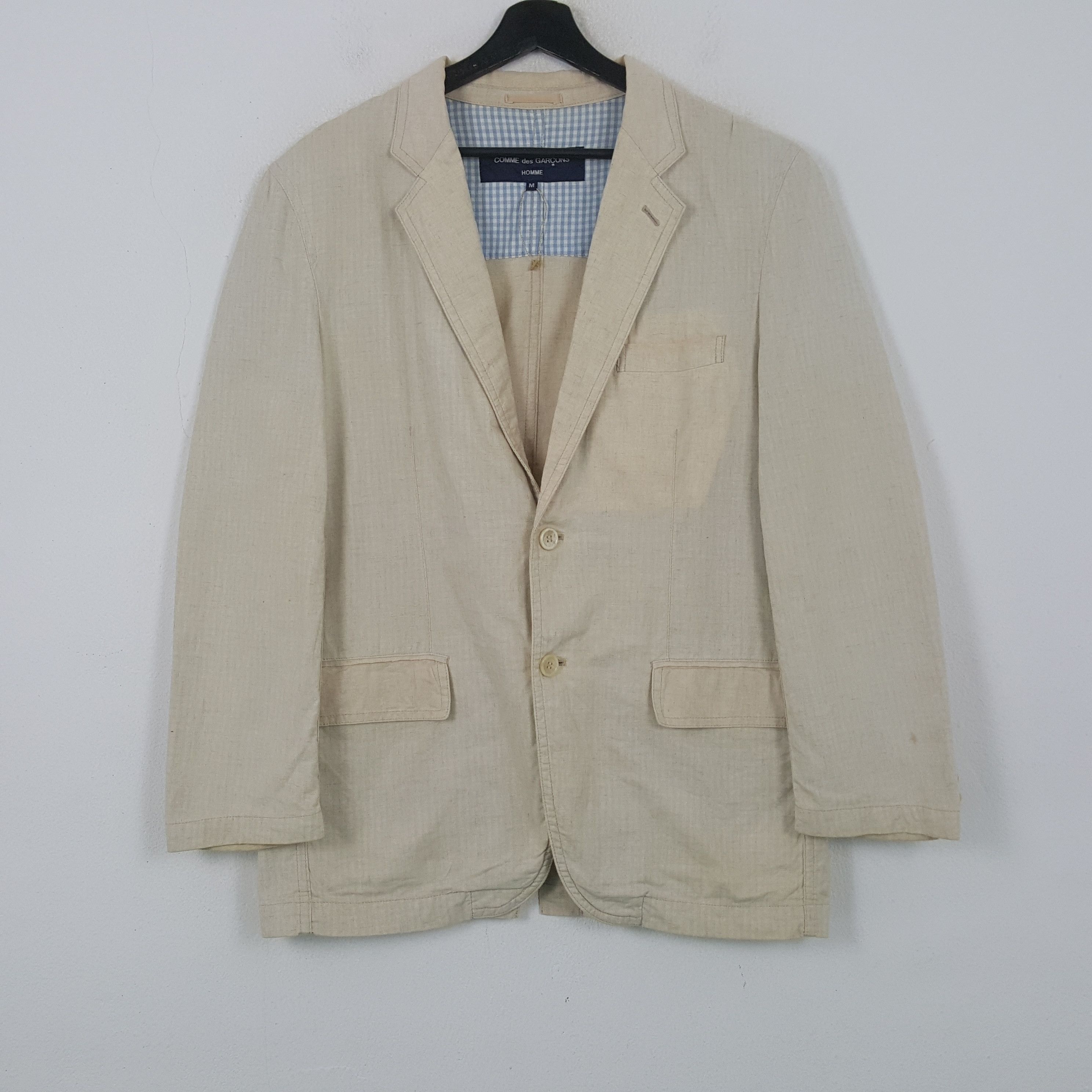 Comme des Garcons Comme Des Garcons Japanese Brand Blazer Coat RR22 Size US M / EU 48-50 / 2 - 1 Thumbnail