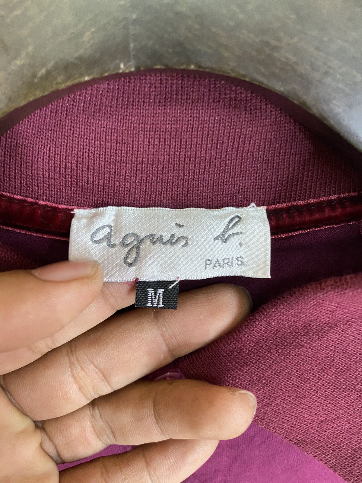 Designer × Vintage × agnes b. Agnes b paris polo shirt made in italy Size US M / EU 48-50 / 2 - 5 Thumbnail