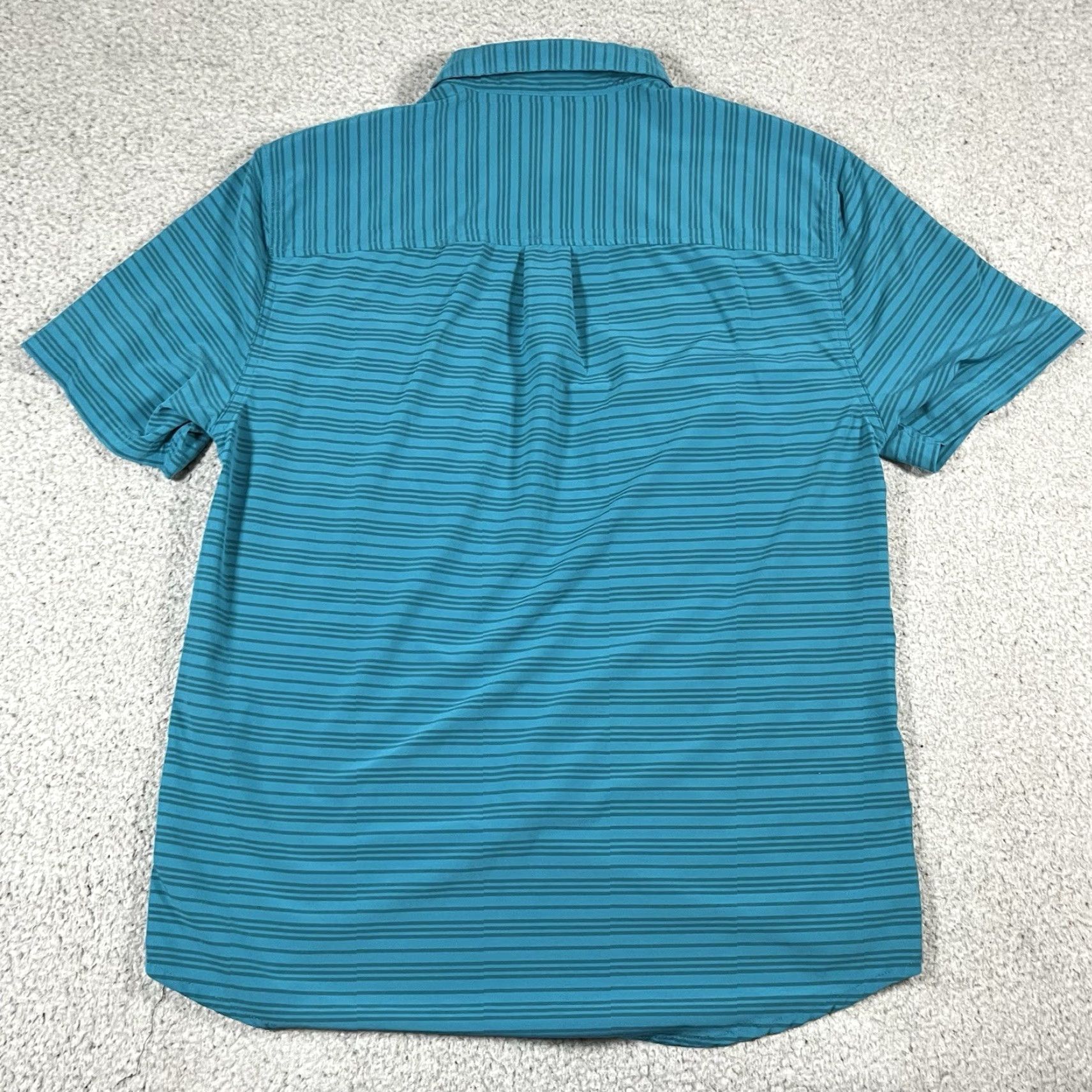 Cotopaxi Cotopaxi Shirt Men M Stripe Button Pocket Lightweight Short Sleeve Travel Cambio Size US M / EU 48-50 / 2 - 4 Thumbnail