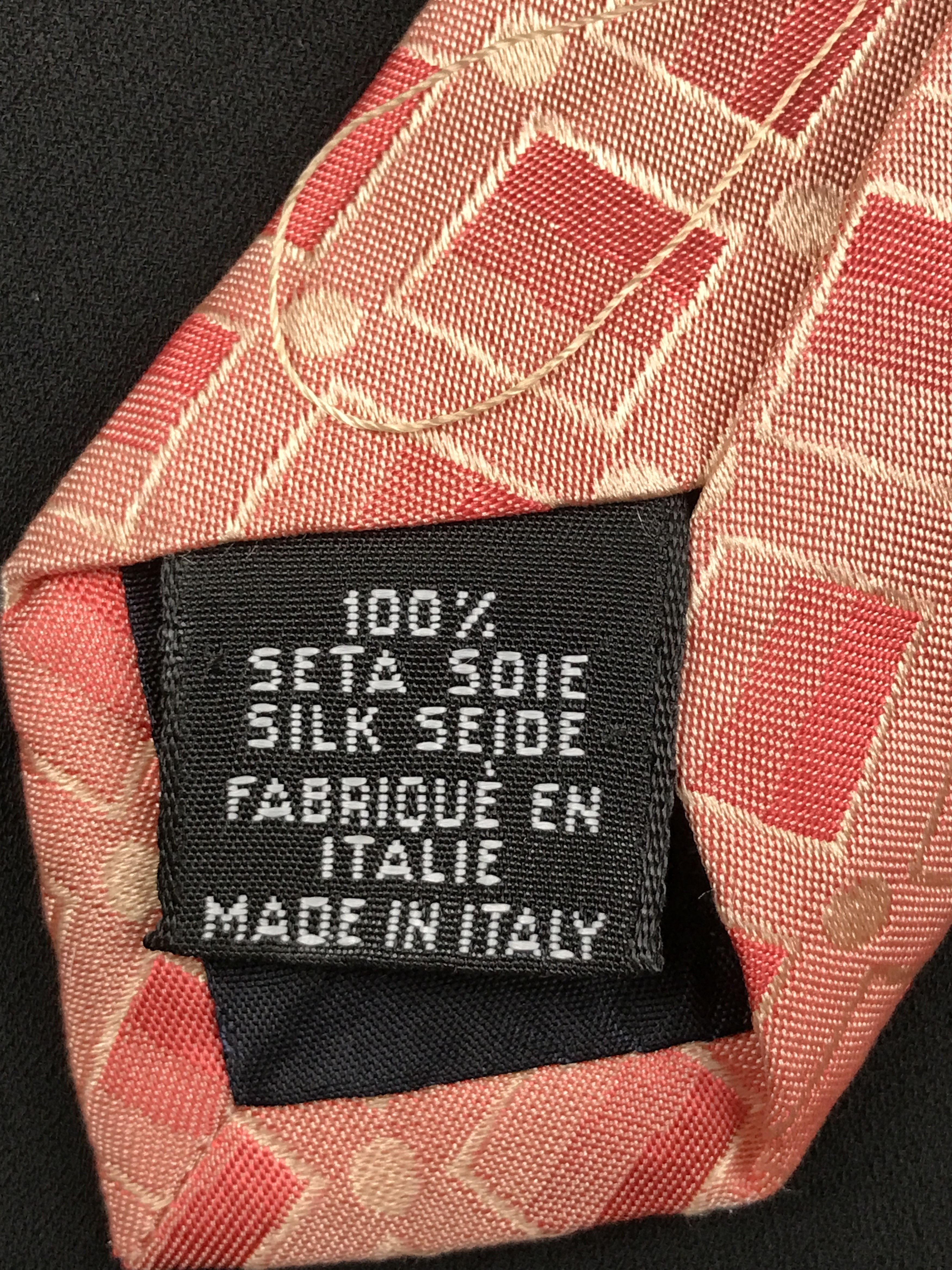 Trussardi × Vintage Vintage Trussardi Silk Necktie Size ONE SIZE - 6 Thumbnail