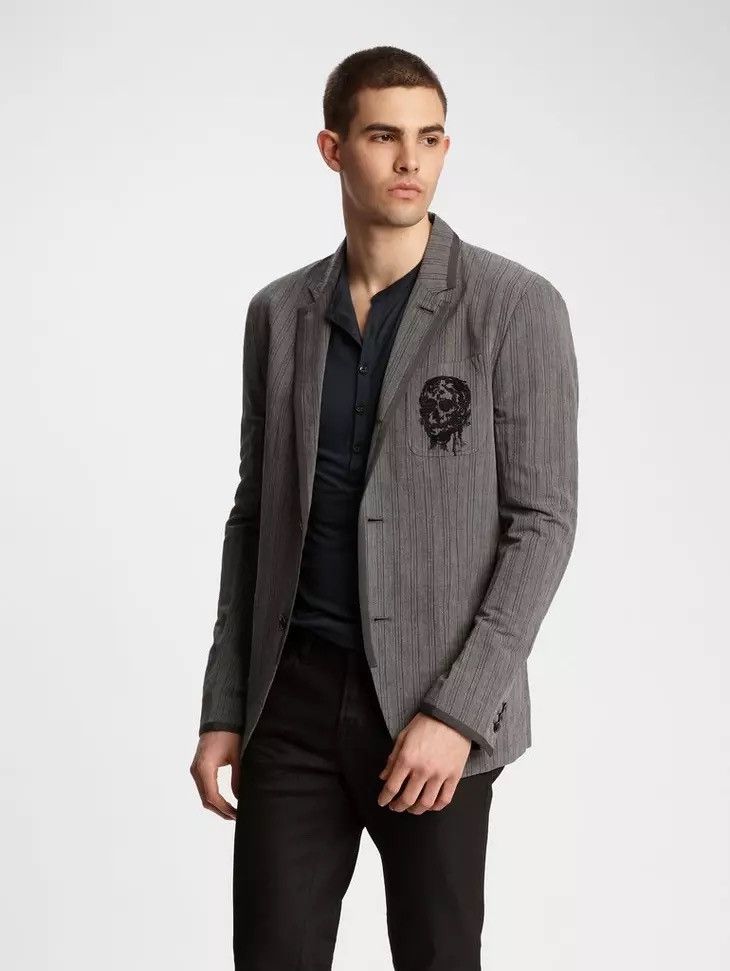 John Varvatos Finley Skull Jacket. Size US M / EU 48-50 / 2 - 1 Thumbnail