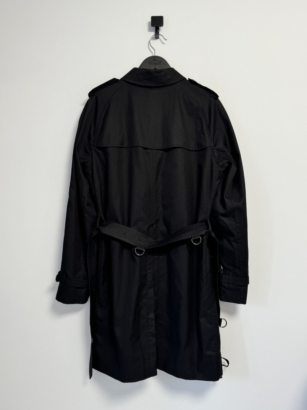 Burberry Burberry Trench Coat Luxury Monogram Black Nova Check Size US L / EU 52-54 / 3 - 19 Thumbnail