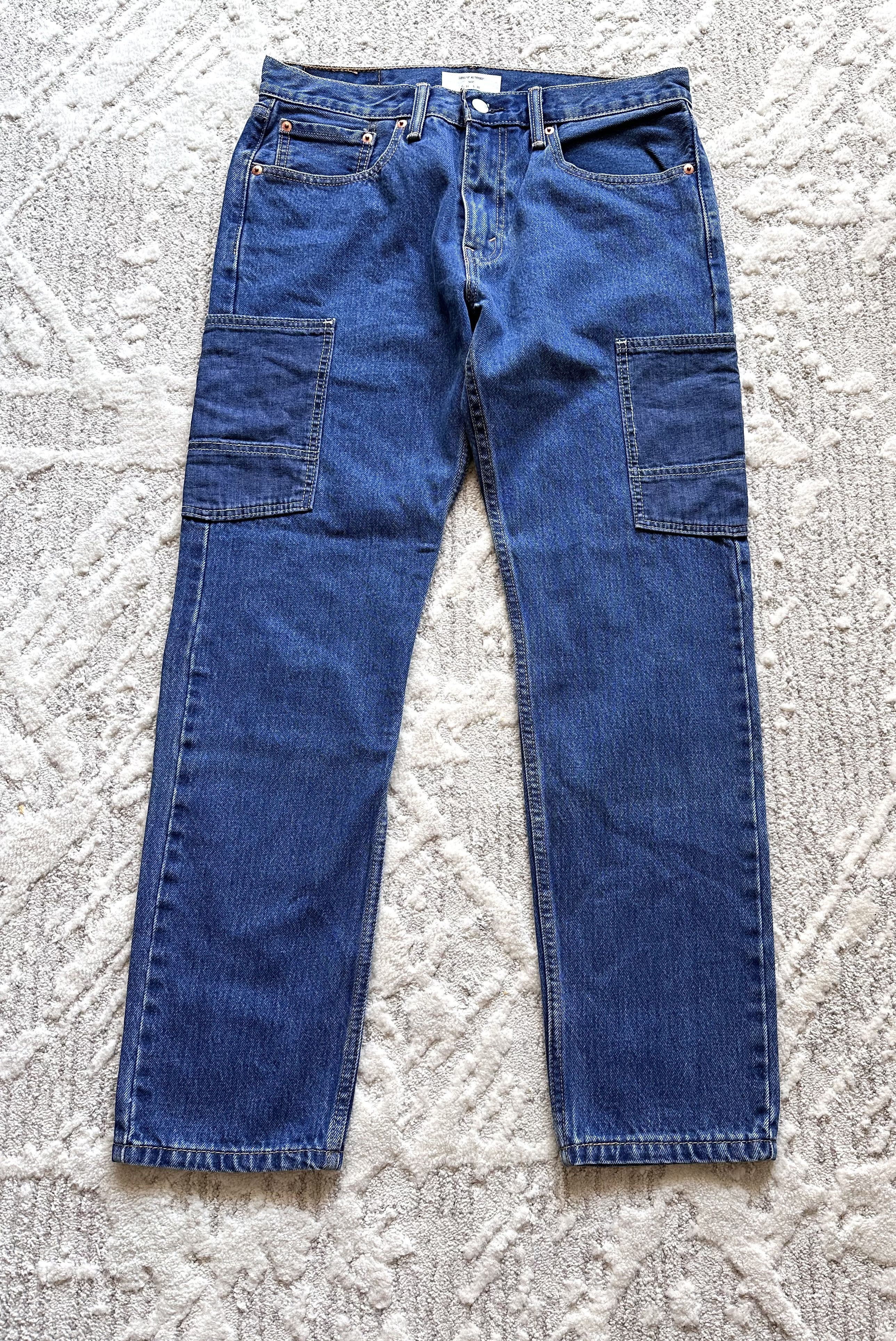 Levi's Jeans pants Levis Strauss 502 denim 31/30 Size US 31 - 5 Thumbnail