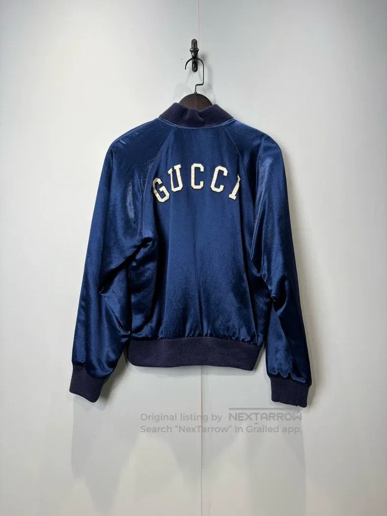 Gucci Gucci MLB co-branded NY Logo double-sided silk cotton base Size US S / EU 44-46 / 1 - 2 Thumbnail
