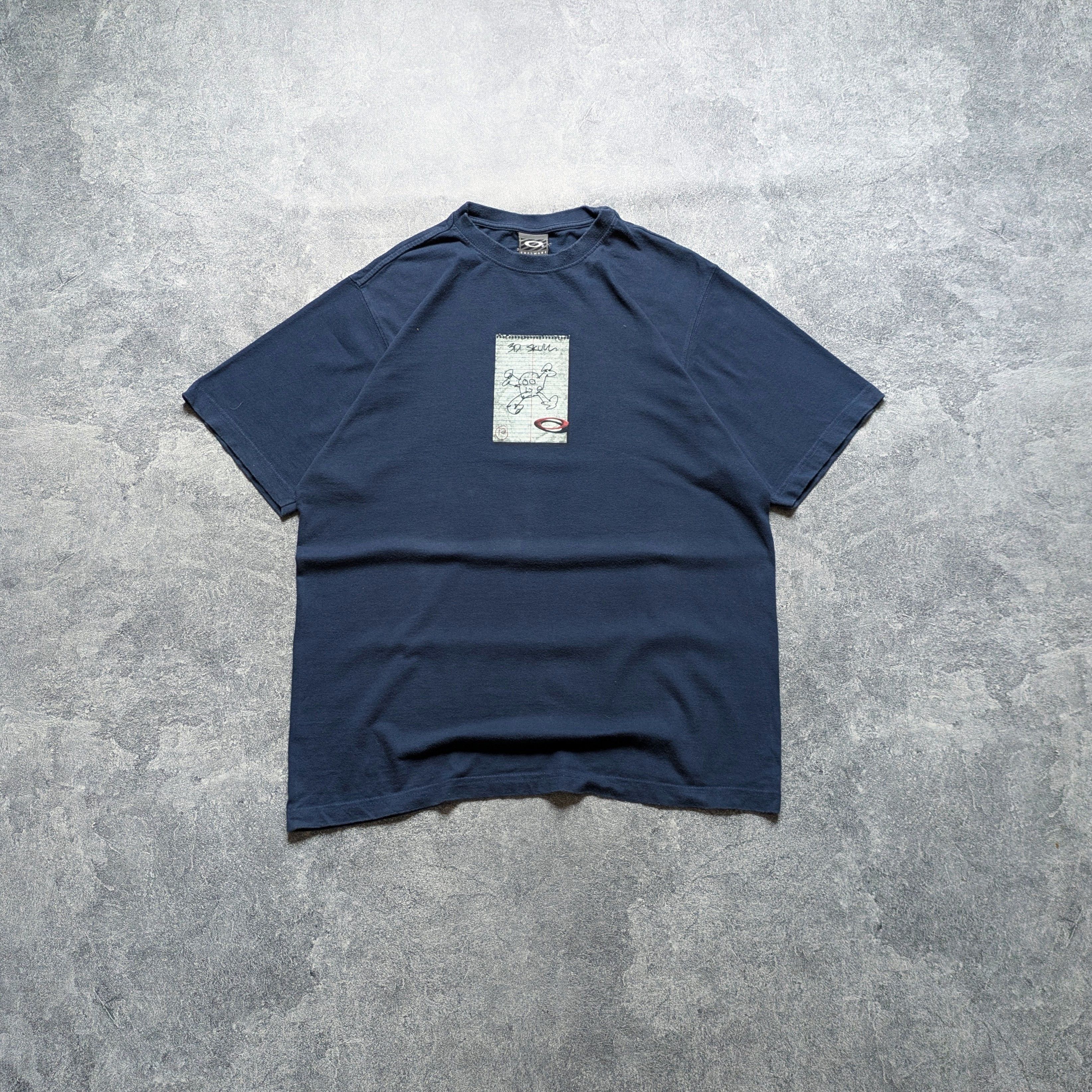 Oakley 00s Oakley Software Skull Icon Print Tee | Grailed