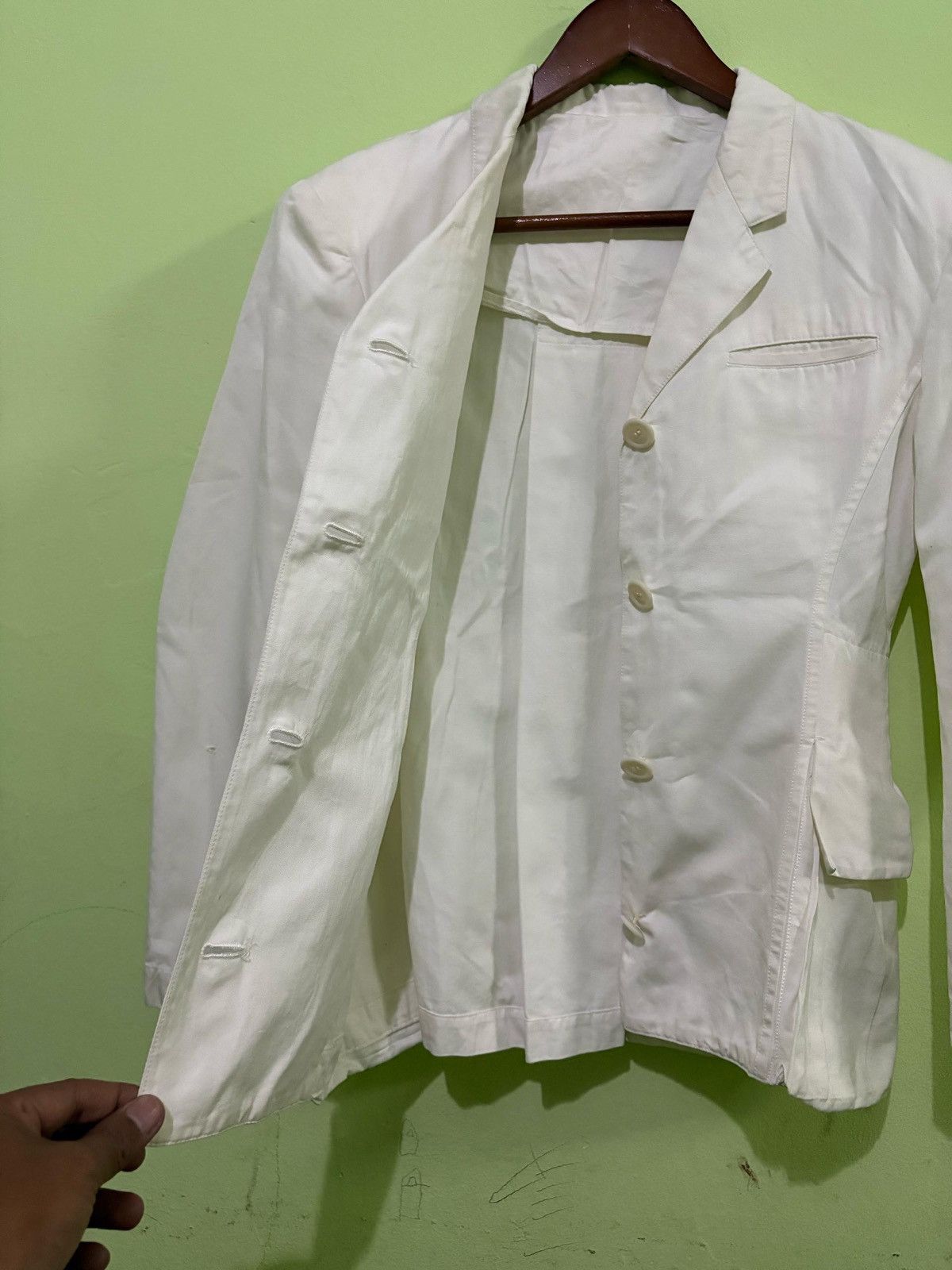 Yohji Yamamoto Yohji Yamomoto Jacket Size 44R - 4 Thumbnail
