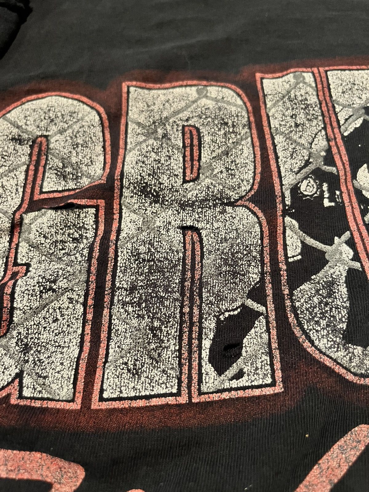 Other Y2K mma tee thrashed Size US XL / EU 56 / 4 - 6 Thumbnail