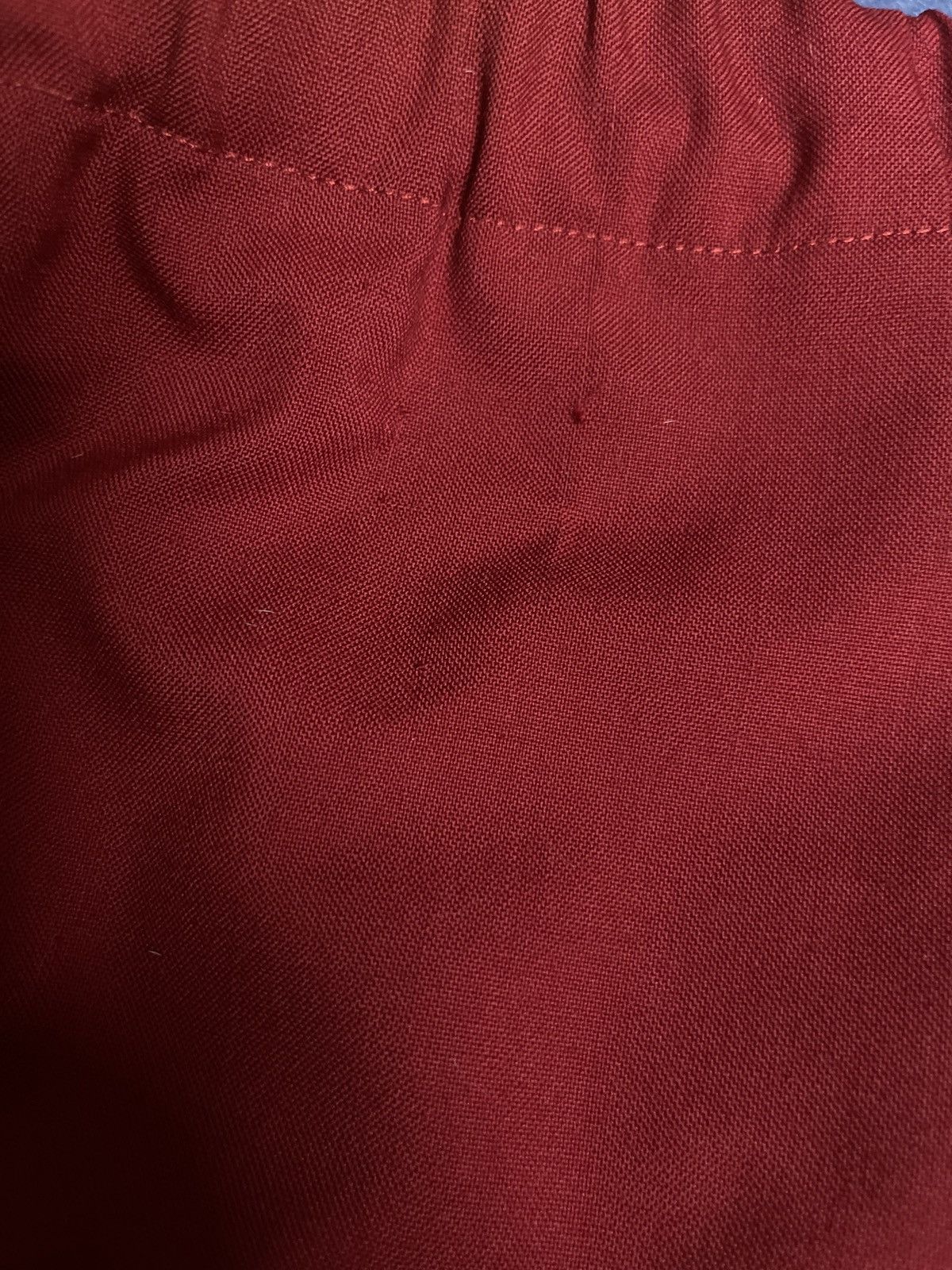 Marni Marni Red Pants Virgin Wool Size 28" / US 6 / IT 42 - 9 Thumbnail