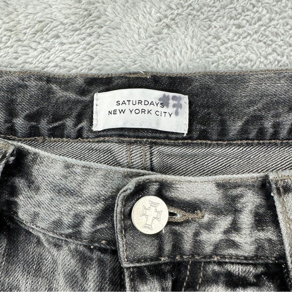 Saturdays NYC Saturdays NYC Men's Size 32x26 Slim Fit Luke Denim Light Gr Size US 32 / EU 48 - 9 Thumbnail