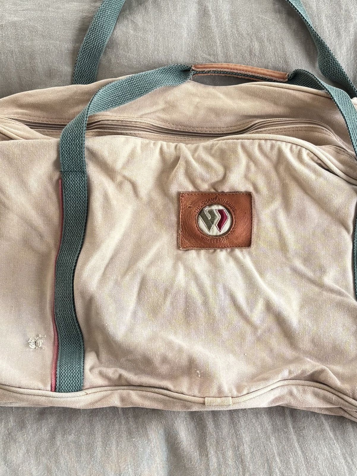 Vintage Vintage Wimbledon Canvas Duffel Bag large Size ONE SIZE - 2 Thumbnail