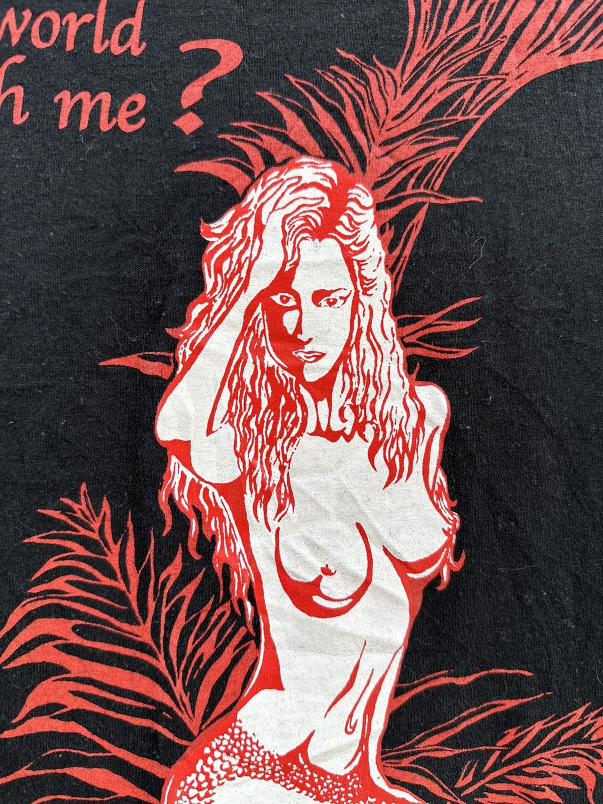 Girl Skateboards Vintage Mermaid Product Of Studio Nude Girl Pop Art Tee Size US M / EU 48-50 / 2 - 3 Thumbnail