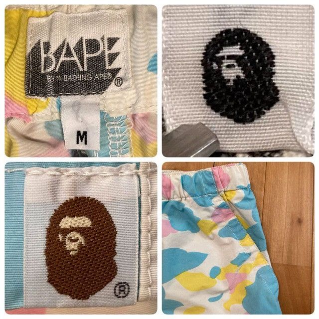 Bape BAPE Multi Camo Nylon Cargo Shorts cotton candy camo ★size M Size US 32 / EU 48 - 8 Thumbnail