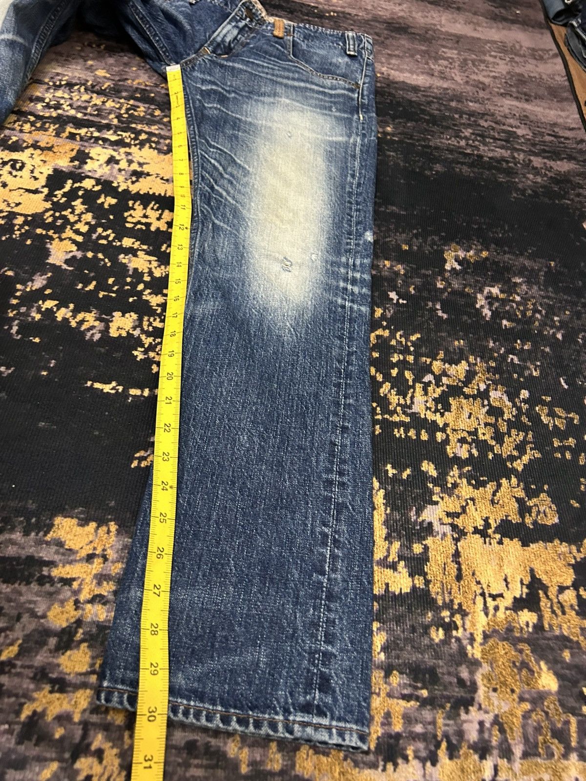 Tornado Mart RNA Inc Japan Distressed Snake Pocket Back Size US 31 - 24 Thumbnail