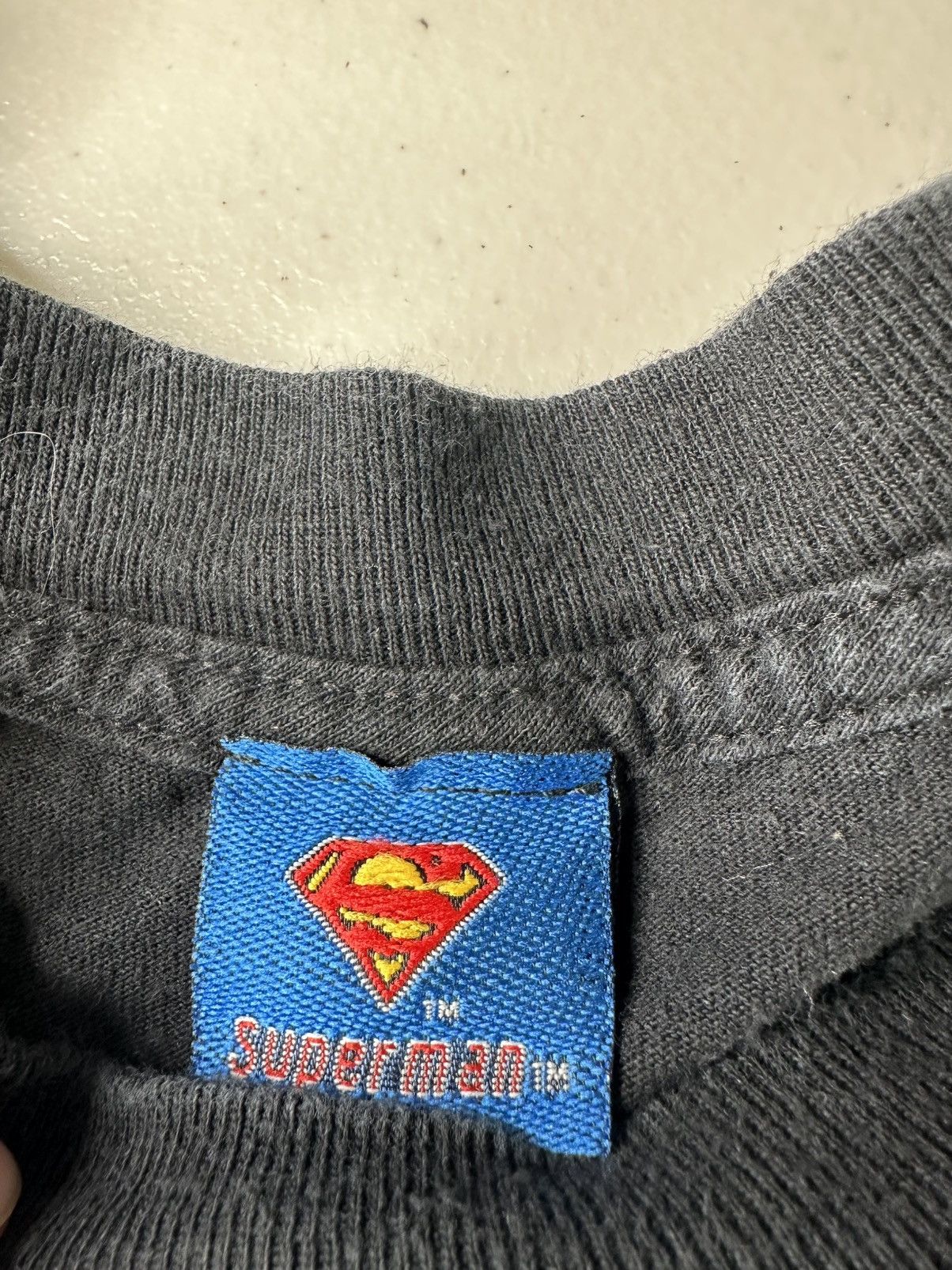DC Comics Vintage Superman Graphic Tee Size US XXL / EU 58 / 5 - 6 Thumbnail