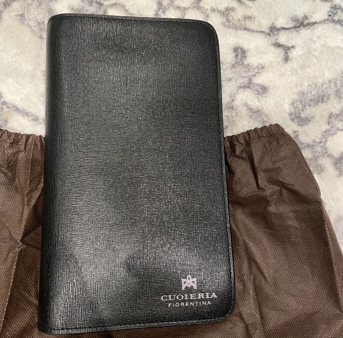 Designer cuoieria fiorentina NWT Leather Zip Carryall Clutch Wallet Size ONE SIZE - 2 Thumbnail