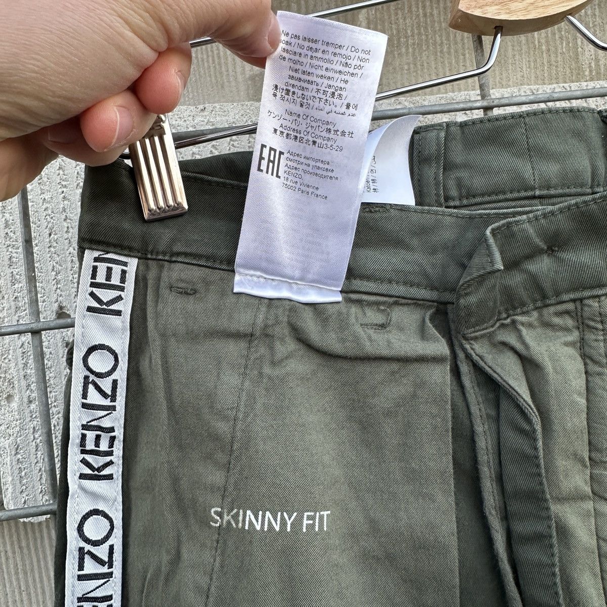Kenzo Women’s Kenzo Chino Pants Trousers 28 Size 28" / US 6 / IT 42 - 17 Thumbnail