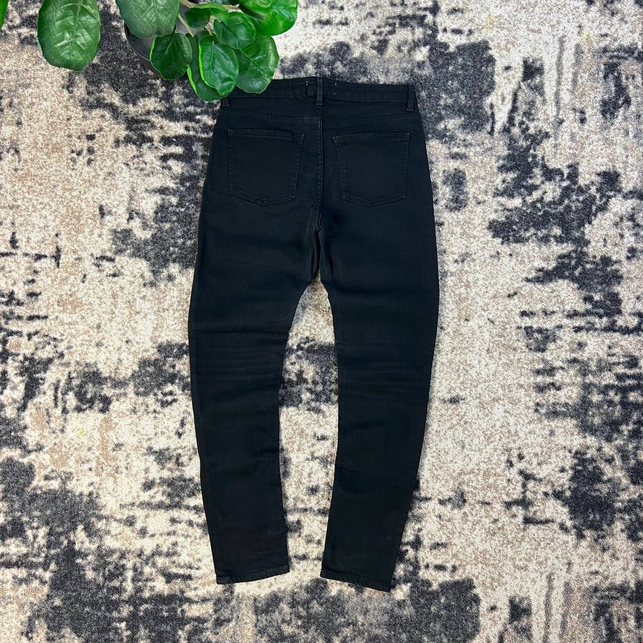 Acne Studios Acne Jeans Luxury Skinny Fit Black Denim Jeans Size US 30 / EU 46 - 2 Thumbnail
