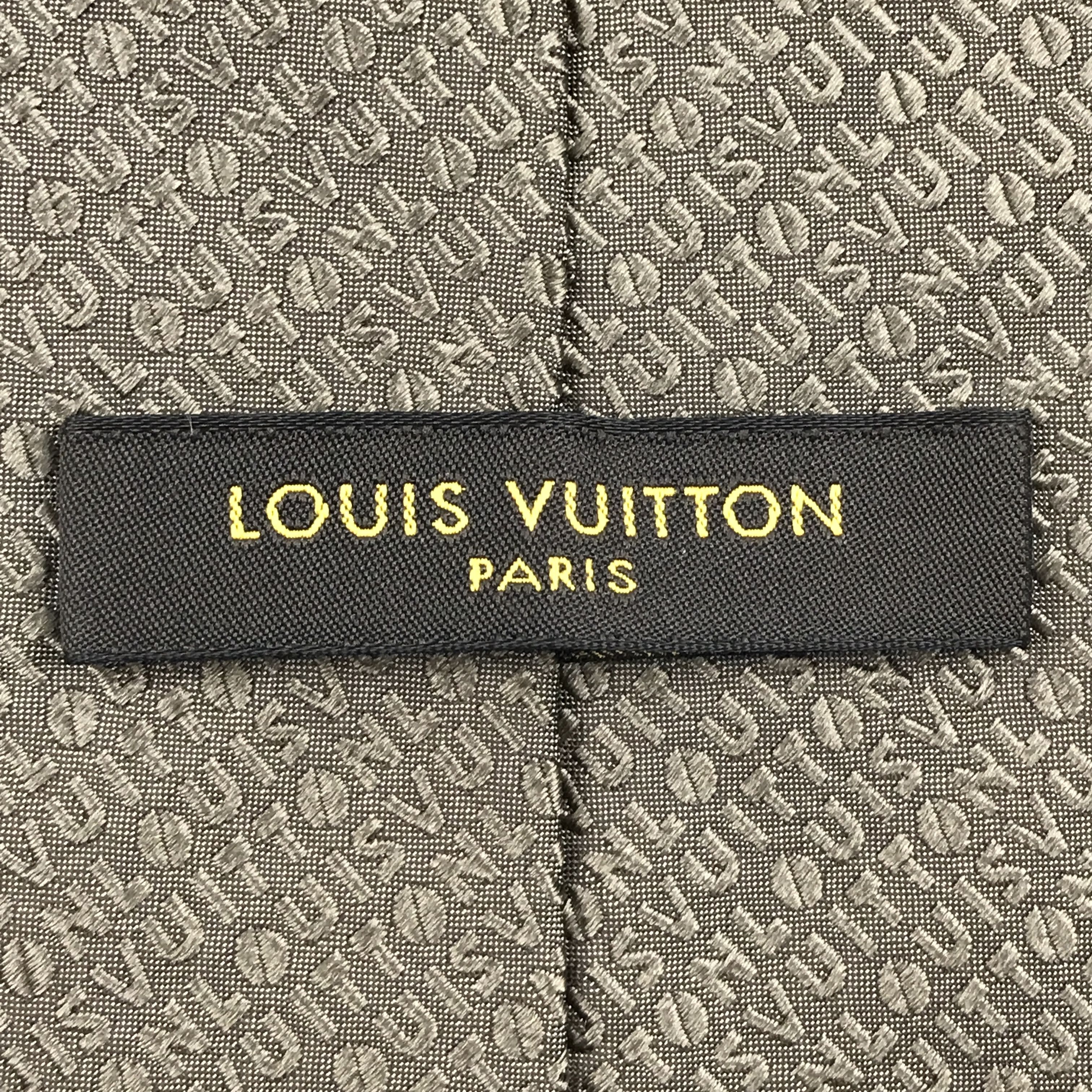 Designer × Louis Vuitton Louis Vuitton Silk Necktie Size ONE SIZE - 9 Thumbnail