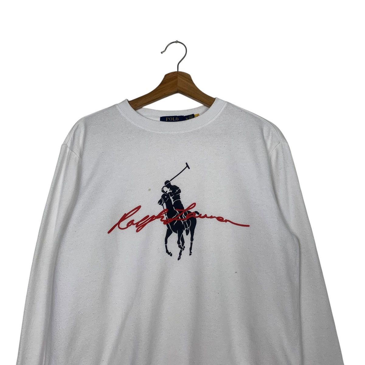Polo Ralph Lauren Polo Ralph Lauren Big Logo Crewneck Sweatshirt Size US XS / EU 42 / 0 - 2 Thumbnail