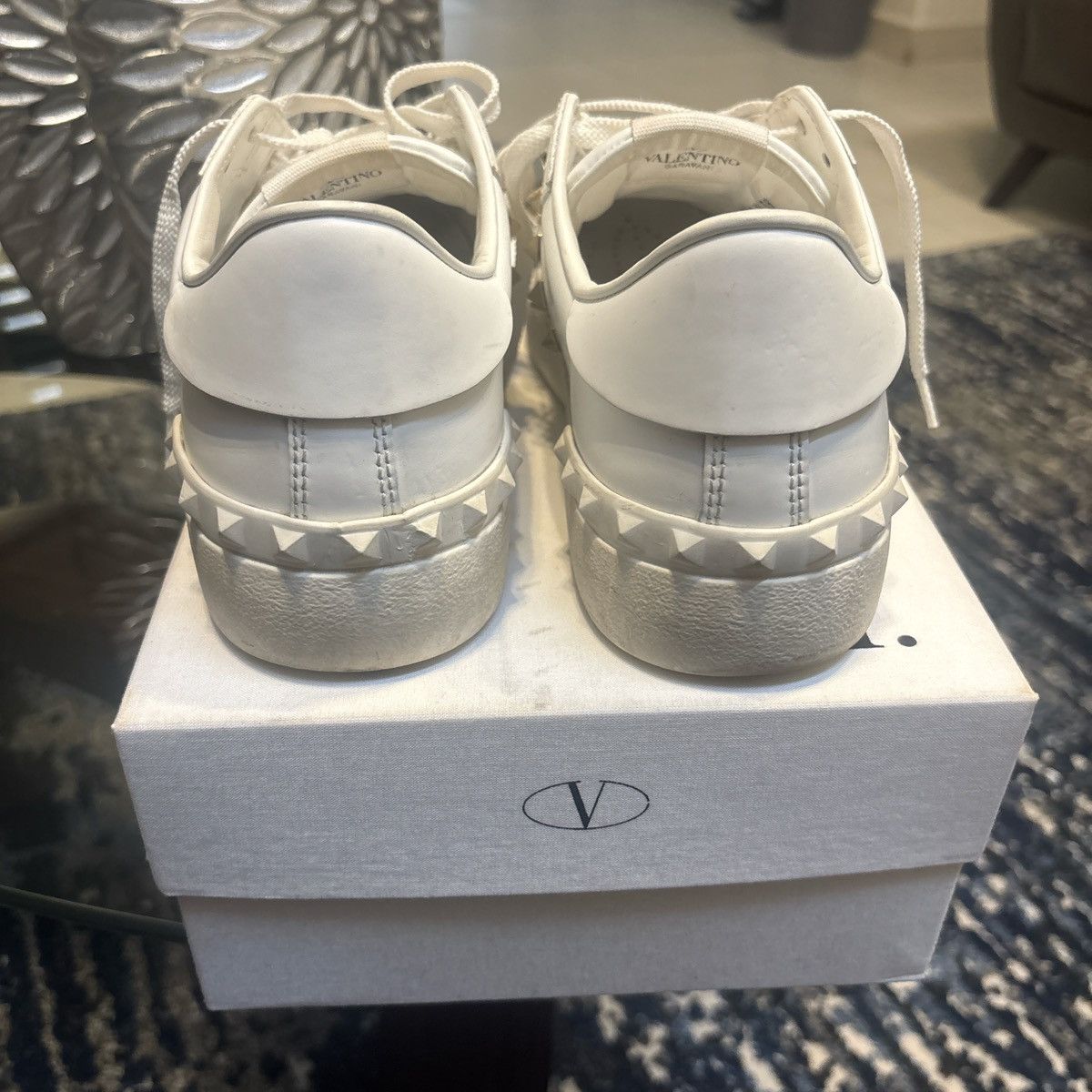 Valentino Valentino Rockstud Sneakers Size US 9 / IT 39 - 5 Thumbnail
