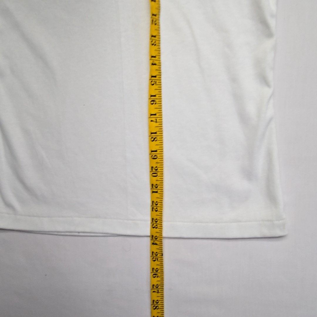 Vintage Vintage Polo Print-Ons White Blue Trim Womens S Shirt 80s Size S / US 4 / IT 40 - 10 Thumbnail