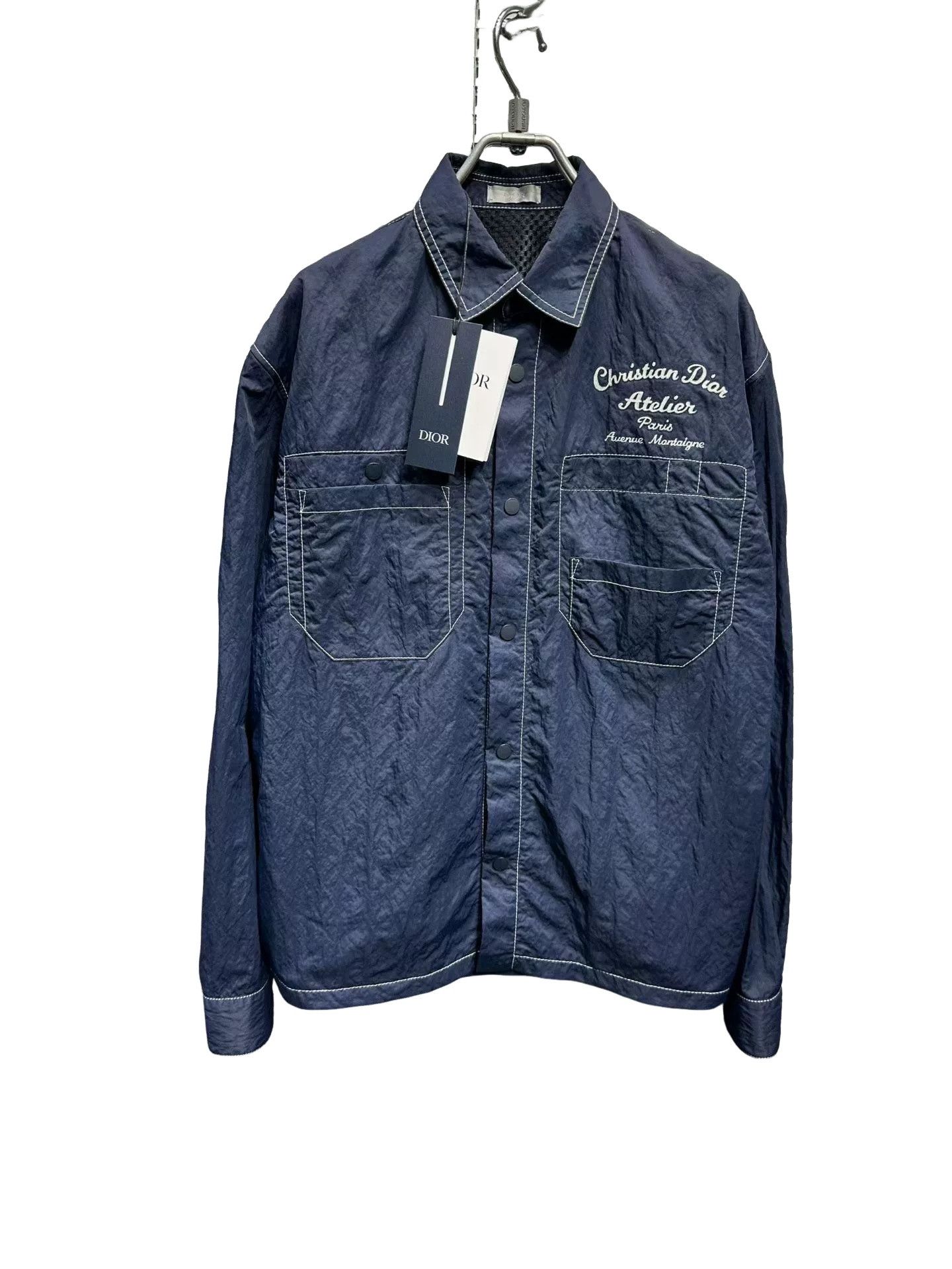 Dior Dior Atelier Nylon Shirt 37 Size US S / EU 44-46 / 1 - 1 Thumbnail