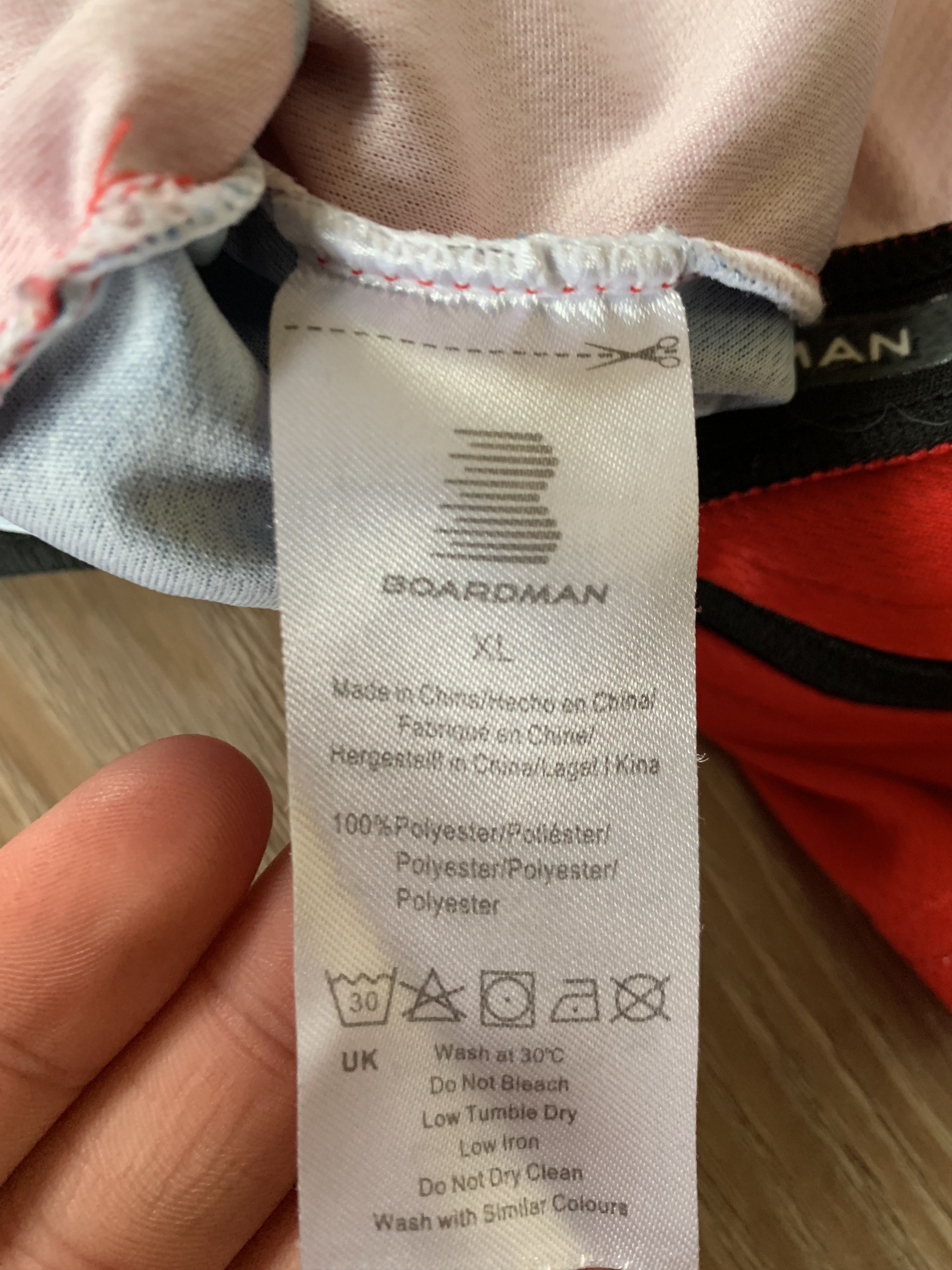 Bicycle Boardman Men's Short Sleeve Full Zip Cycling Jersey Size US XL / EU 56 / 4 - 6 Thumbnail