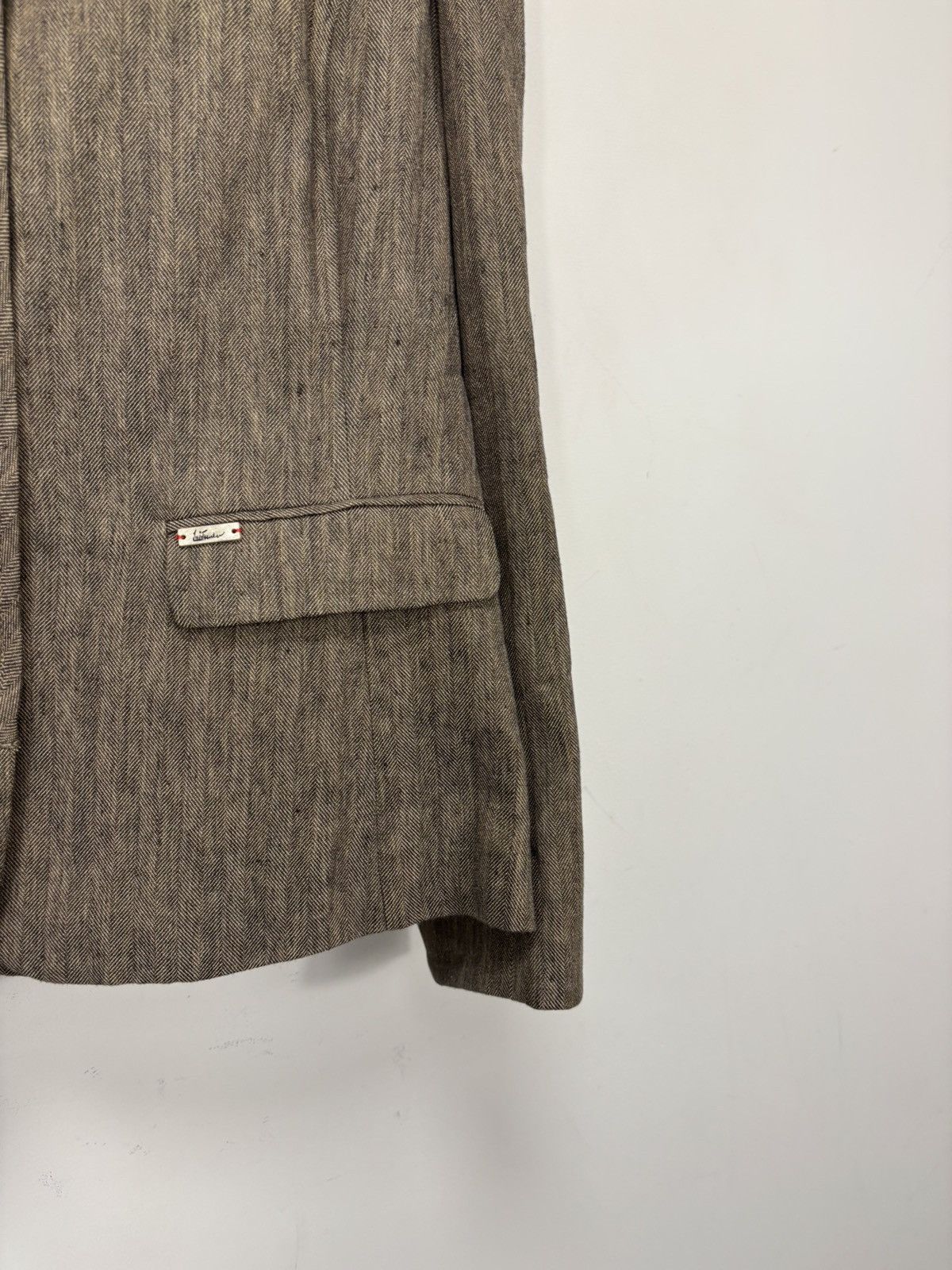 Other Luis Trenker Women’s Herringbone Brown Traditional Jacket Size XL / US 12-14 / IT 48-50 - 7 Thumbnail