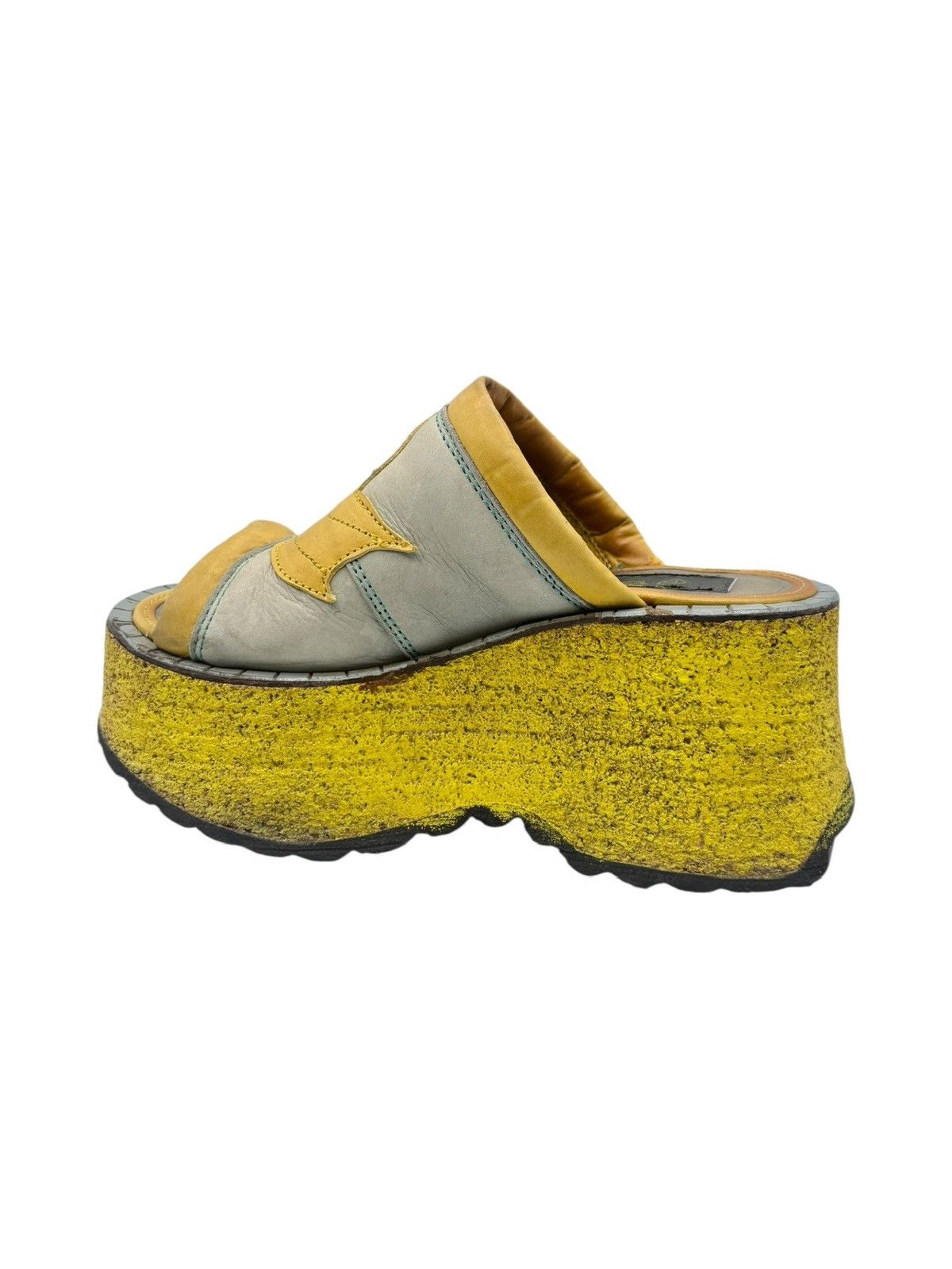 SWEAR London Vintage Swear London yellow platform sandals Size 37 Size US 7 / IT 37 - 6 Thumbnail