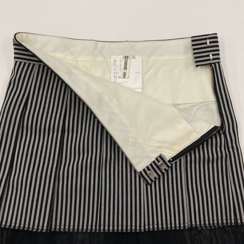 Comme des Garcons Comme Des Garcons size S Striped different material double Size 23" - 5 Thumbnail
