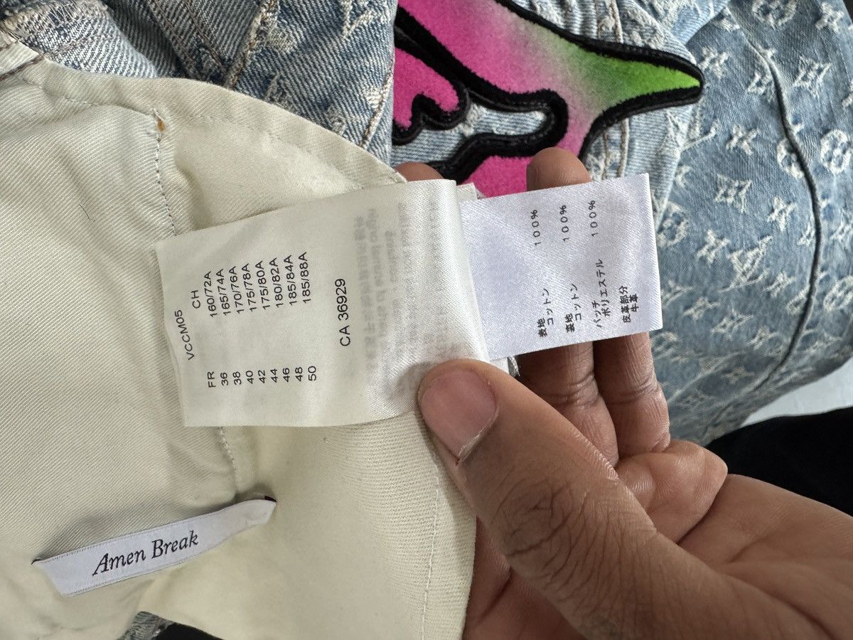 Louis Vuitton Louis Vuitton Graffiti Denim Size US 33 - 11 Thumbnail