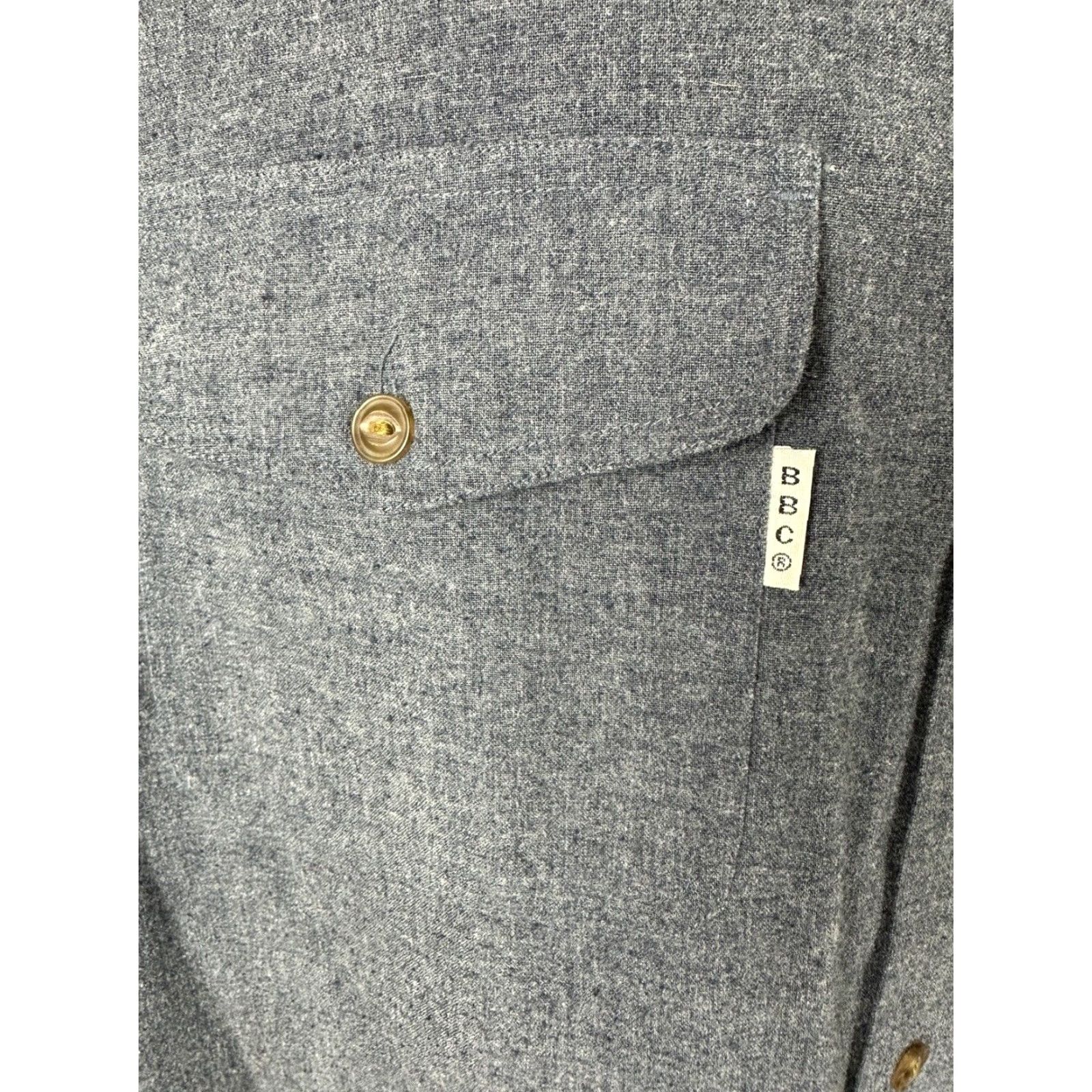 Bugle Boy VTG Bugle Boy Work Shirt Men L Navy Long Sleeve Button Down Minimal Retro Size US L / EU 52-54 / 3 - 5 Thumbnail