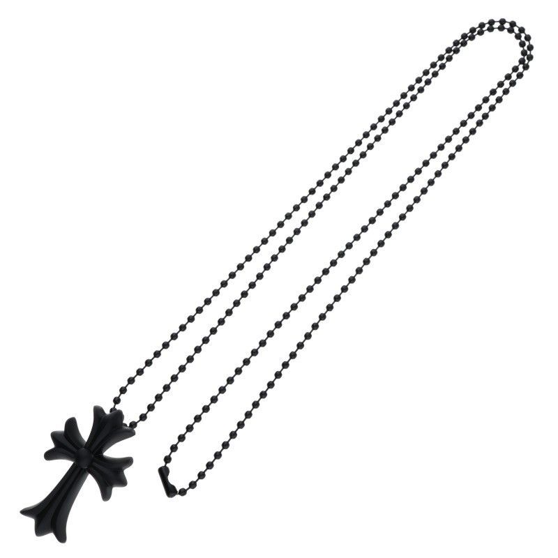 Chrome Hearts Chrome Hearts Rubber Cross Necklace Size ONE SIZE - 2 Thumbnail