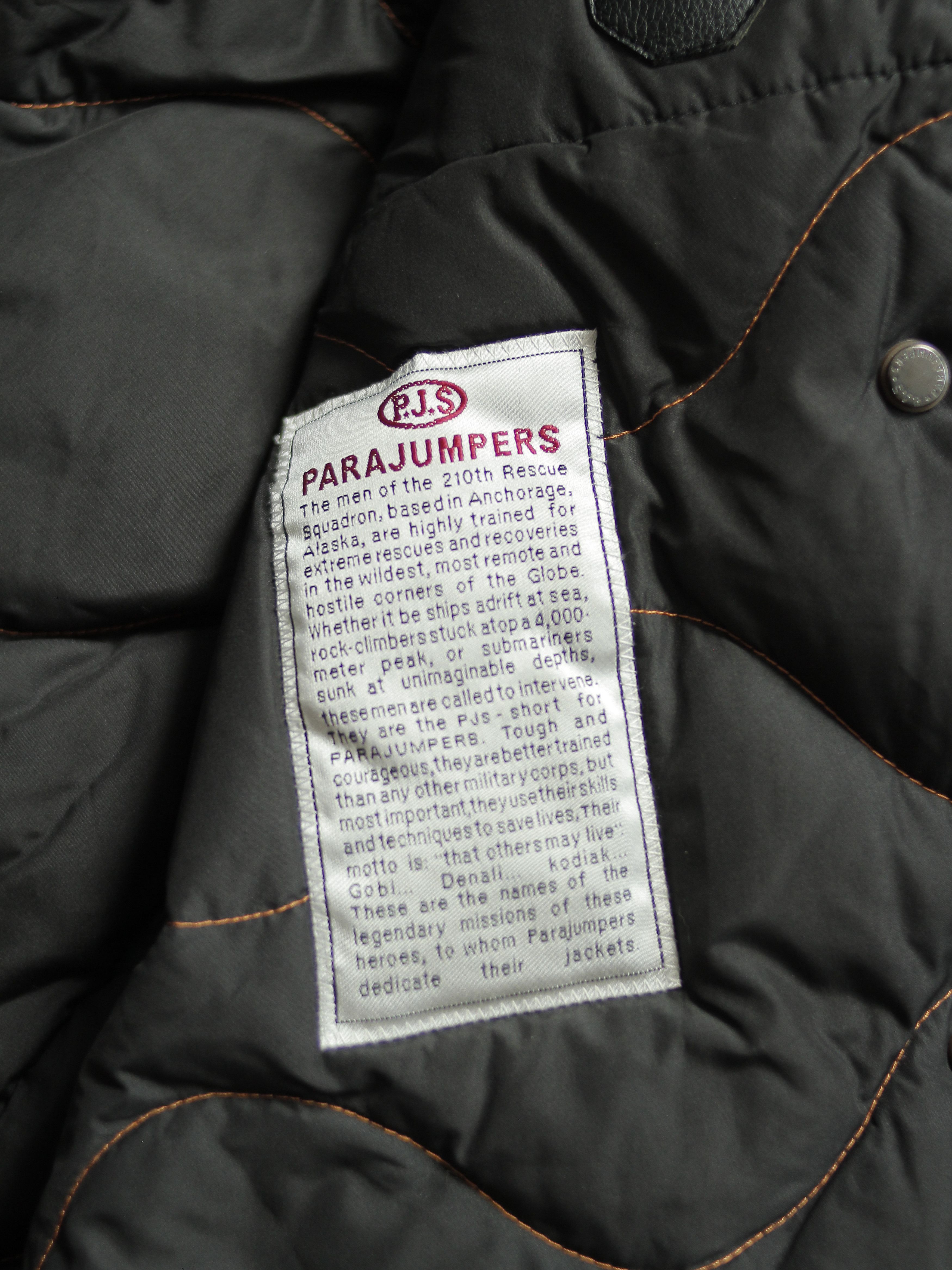 Parajumpers Parajumpers Down Lining for Mens Jacket Masterpiece Puffer Size US XXL / EU 58 / 5 - 11 Thumbnail