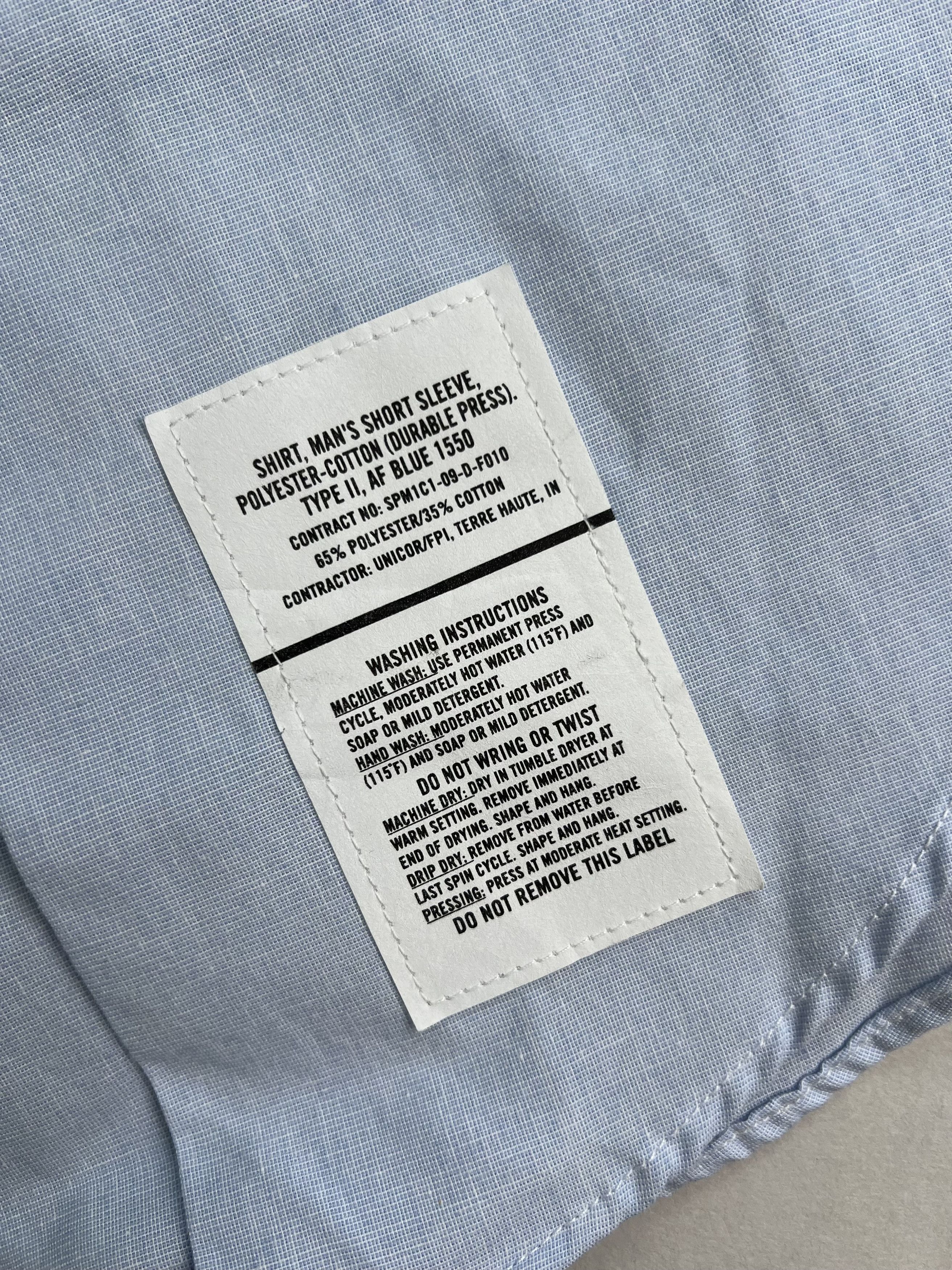 Other DEFENCE LOGIST AGENCY US ARMY UNIFORM SHIRT LIGHT BLUE Size US S / EU 44-46 / 1 - 4 Thumbnail