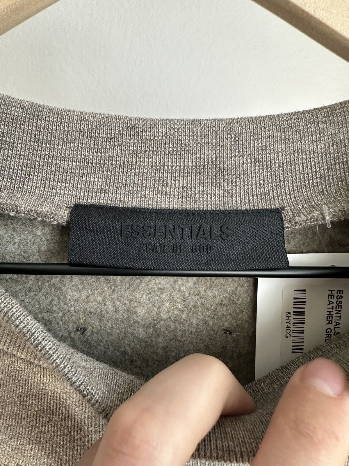 Essentials Essentials Fear of God University Crewneck Grey Size US XXL / EU 58 / 5 - 6 Thumbnail