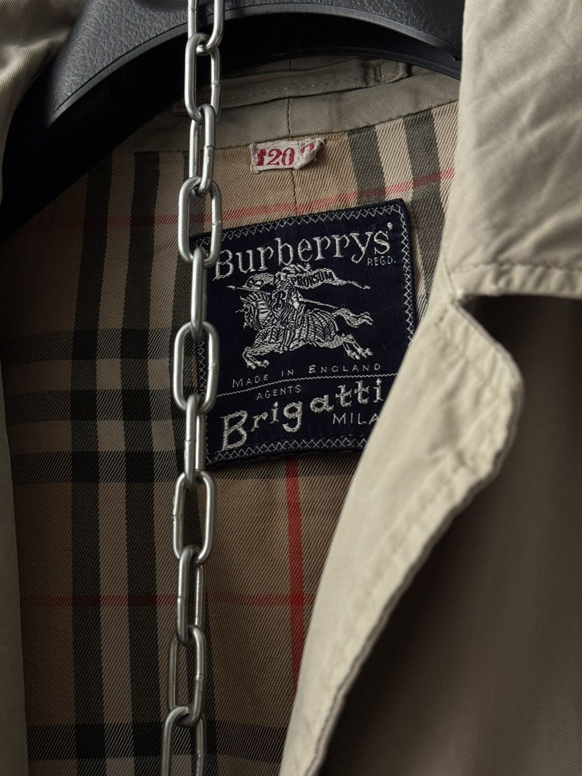 Burberry Vintage 80s Burberrys Women’s Single Raglan Balmacaan Coat Size S / US 4 / IT 40 - 4 Thumbnail